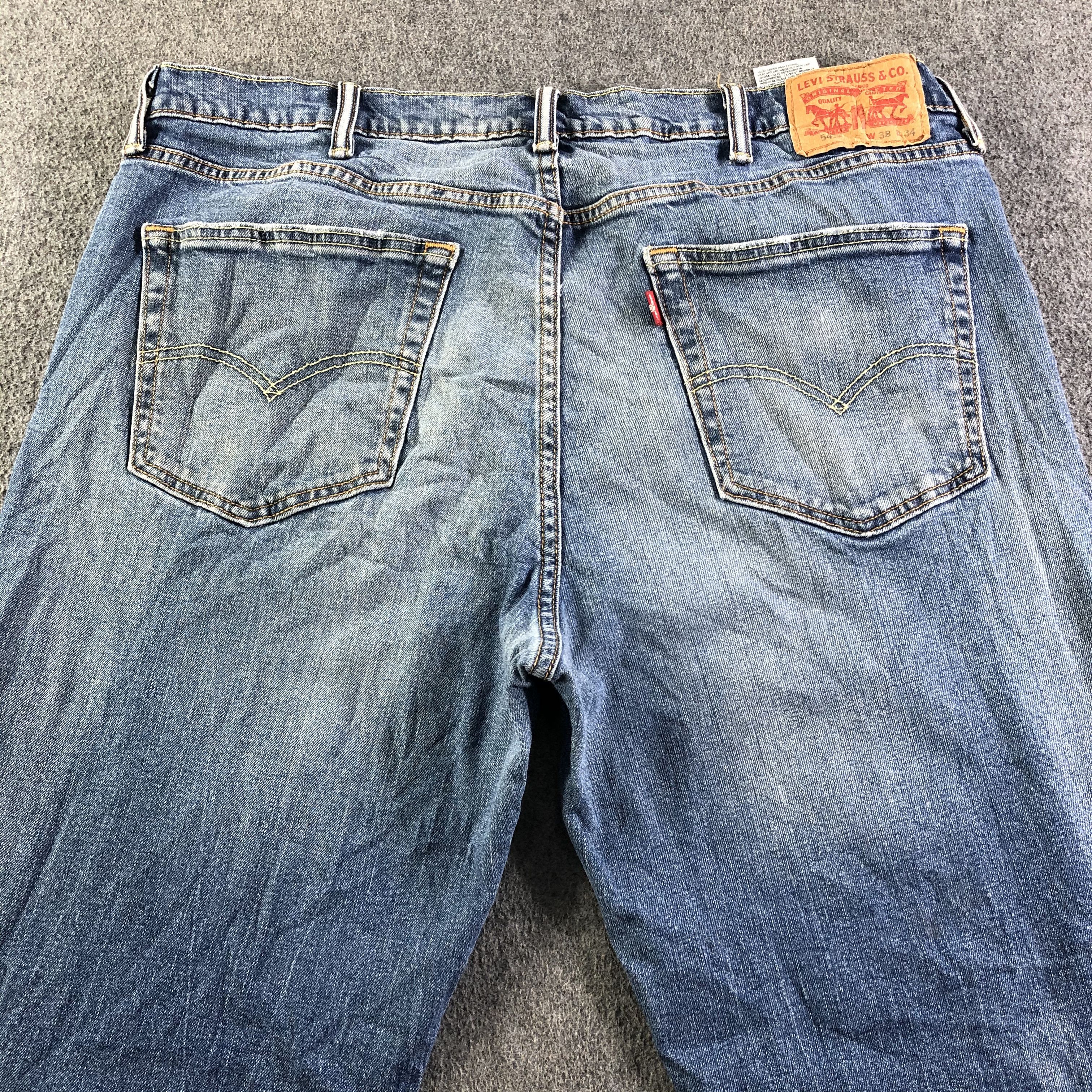 Levi's Vintage Blue Wash Levis 541 Jeans-J4203 Size US 39 - 4 Thumbnail