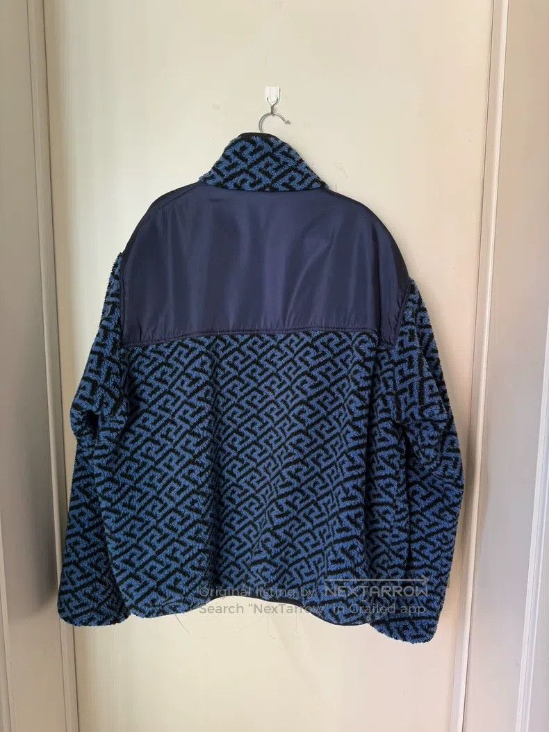 Versace Versace Blue polar fleece jacket Size US XL / EU 56 / 4 - 2 Thumbnail
