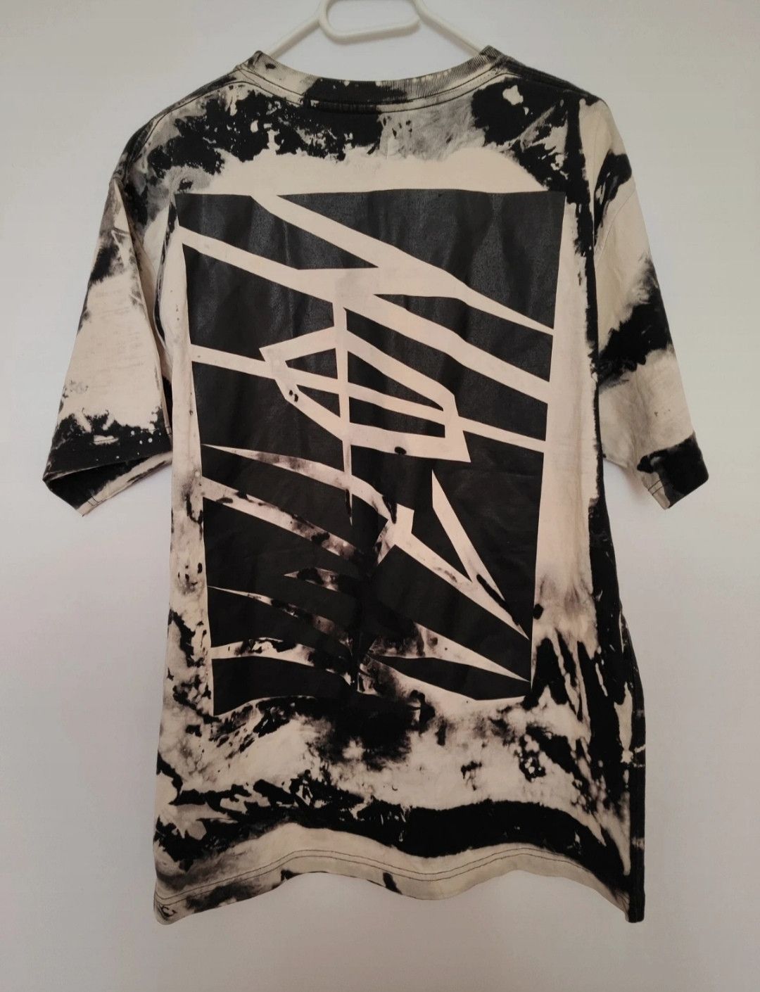Band Tees × Japanese Brand Rare “Born Sinner” Bleach Washed Graphic Tee (Jesus Design) Size US L / EU 52-54 / 3 - 4 Thumbnail