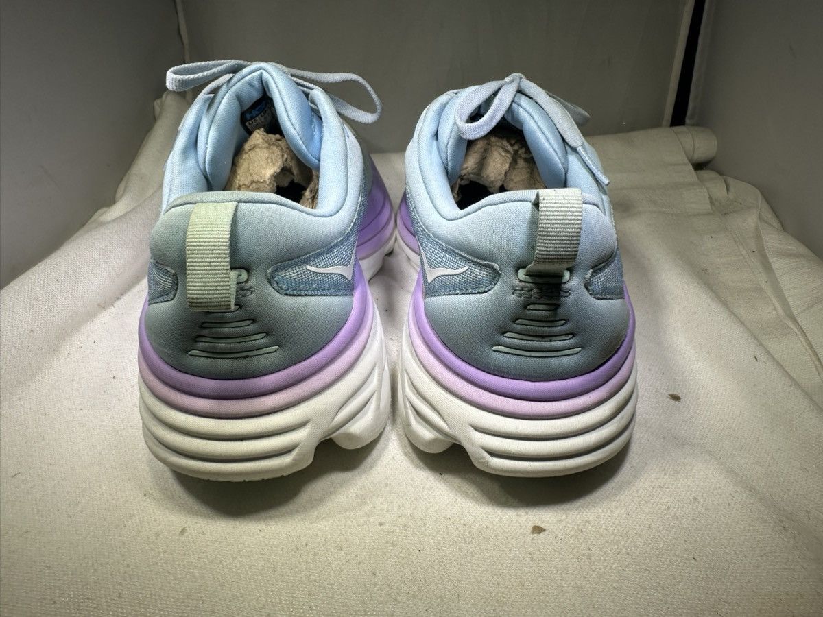 Hoka Hoka One One Bondi 8 Womens Size 10 B Blue Purple Running Size US 10 / IT 40 - 4 Thumbnail