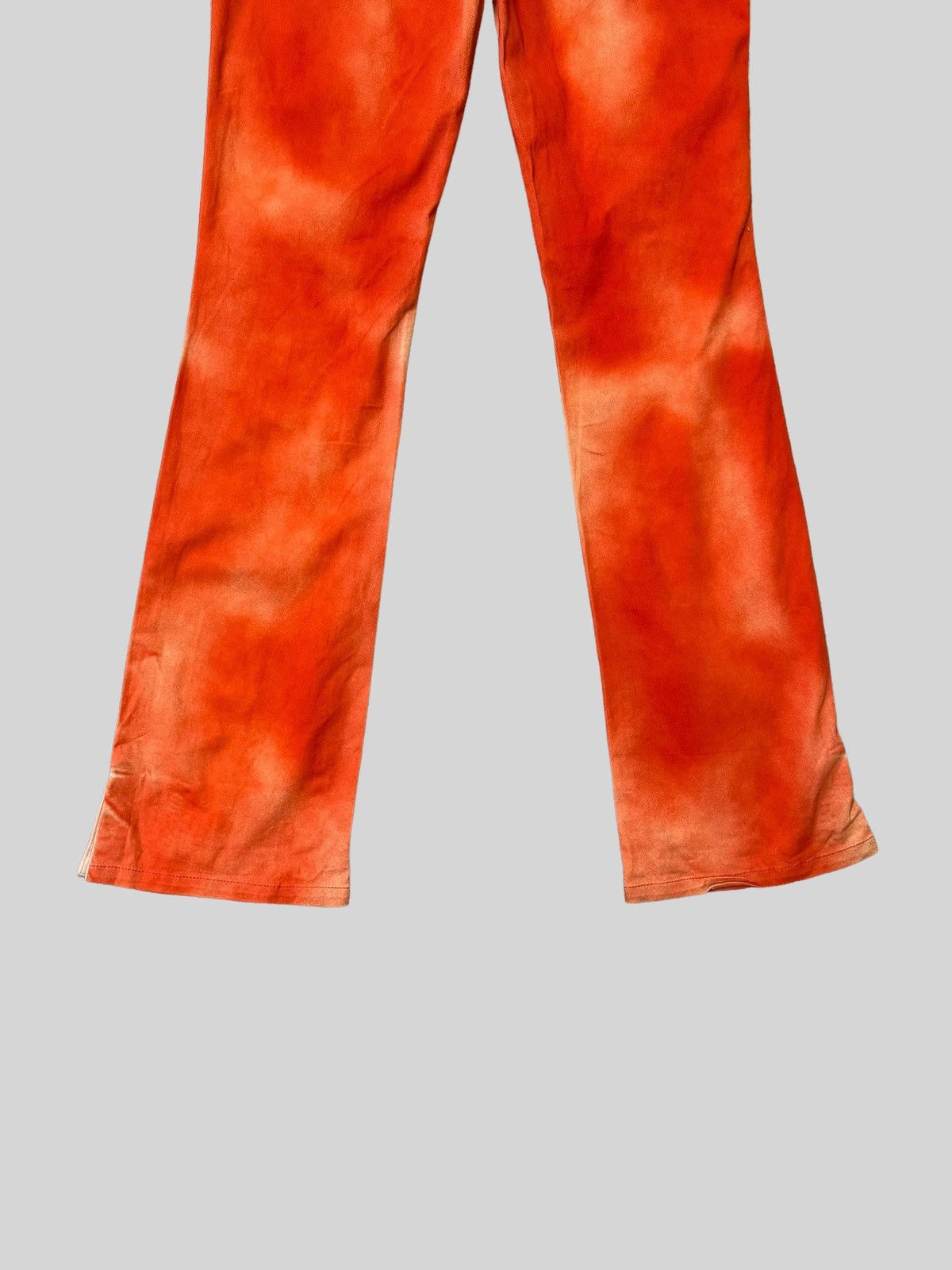 Dolce & Gabbana Flared Orange Claw Mark Dolce & Gabanna Pants. Size 29" - 12 Thumbnail