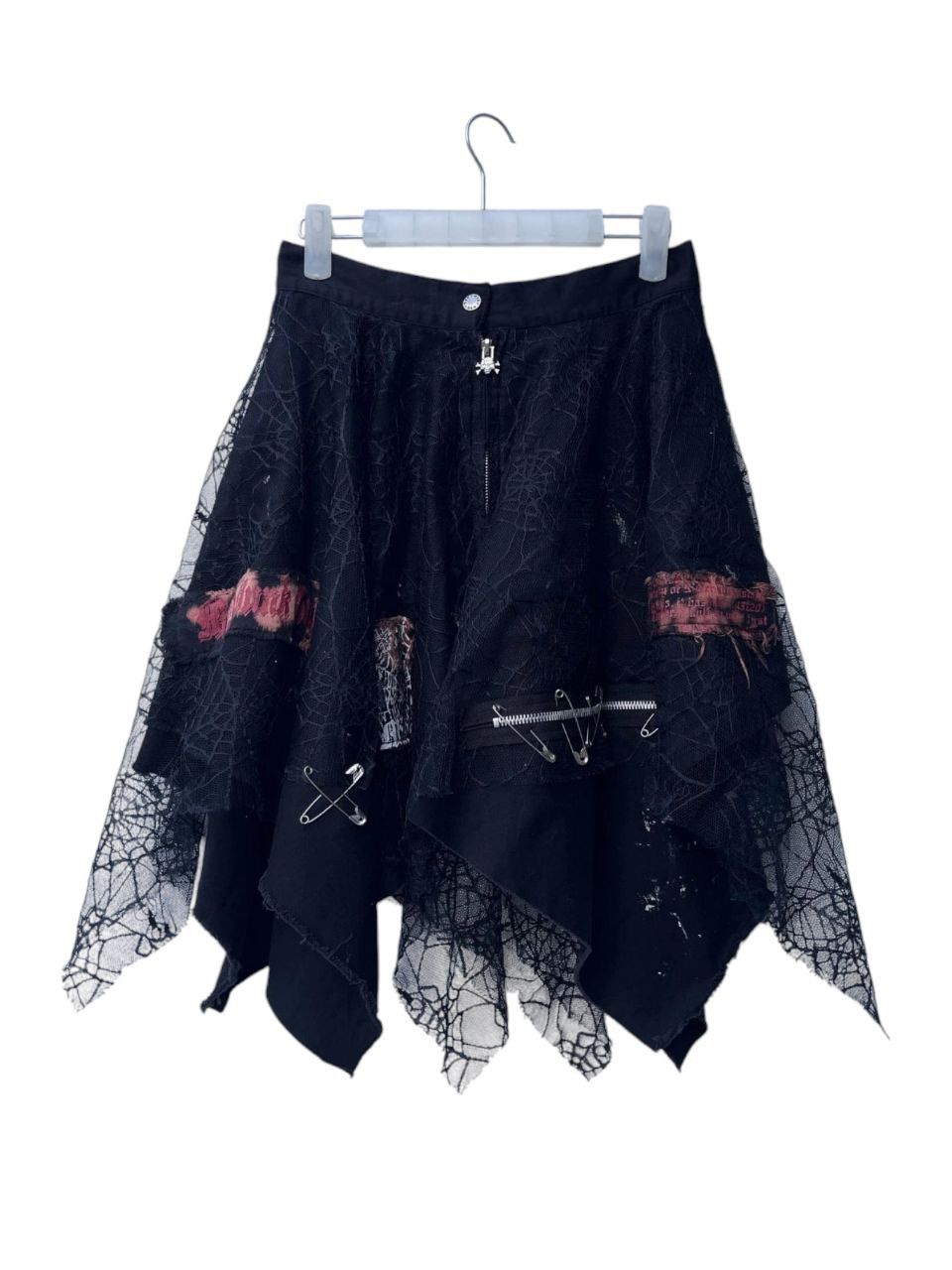 Seditionaries Mad Girl Punk Gothic Skirt Size 24" / US 00 / IT 34 - 1 Thumbnail