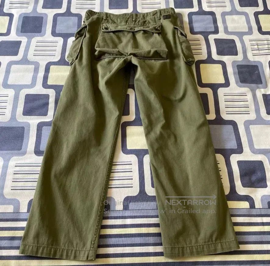 Runabout Goods Runabout P44 HBT Military Cargo Pants. Size US 30 / EU 46 - 4 Thumbnail