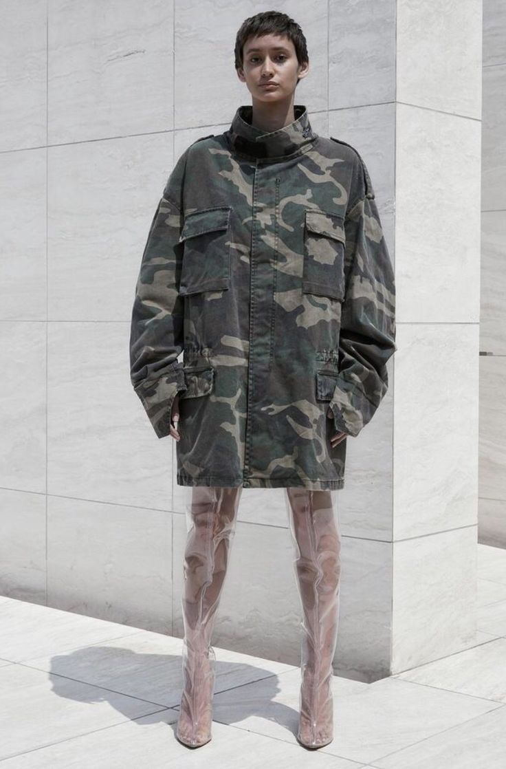 Kanye West Yeezy Season Yeezy season 4 Camo Jacket Grailed