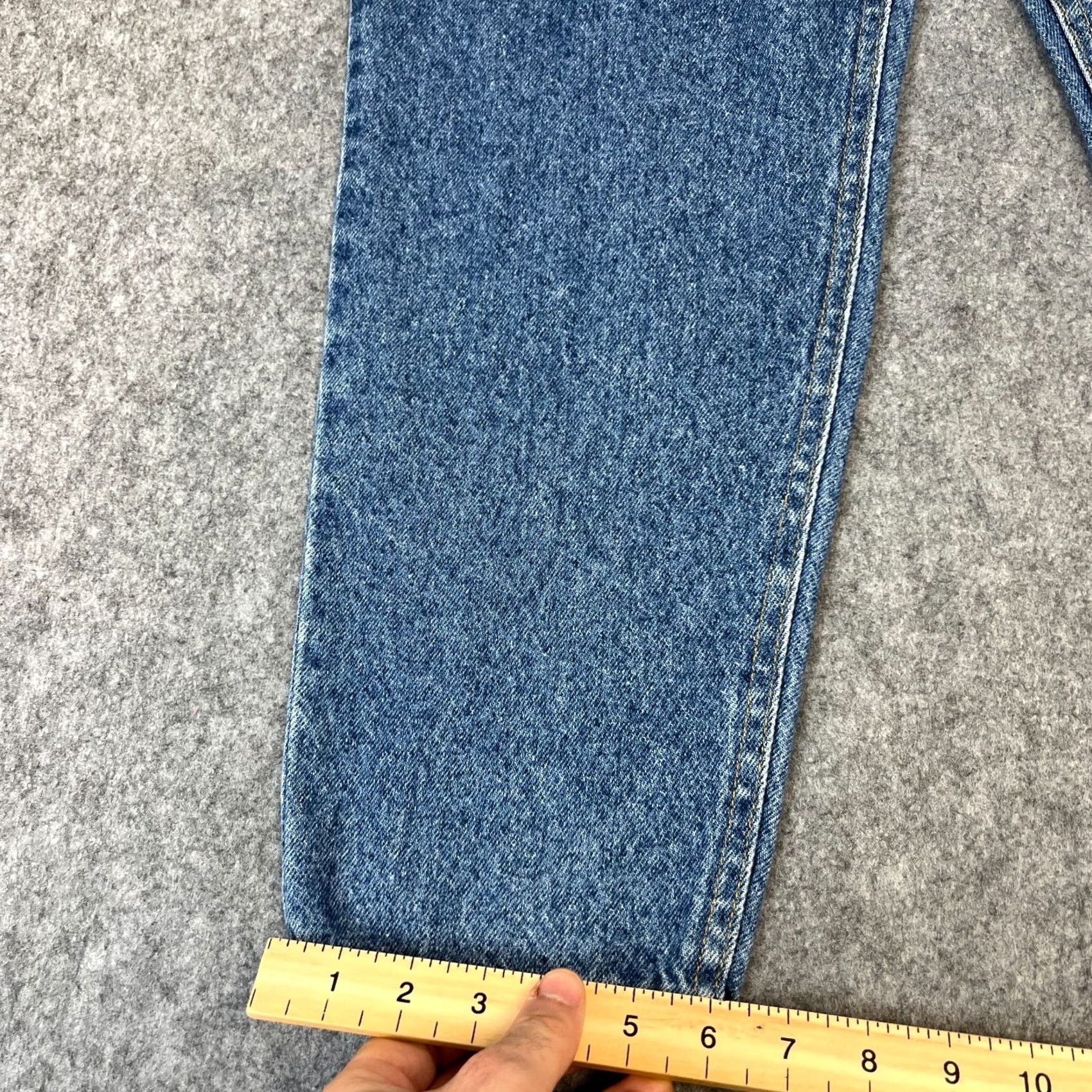 Lee VINTAGE Lee Riders Jeans 80s High Waisted Mom Tapered 29 27 UK 10 Fuzzy Size US 29 - 3 Thumbnail