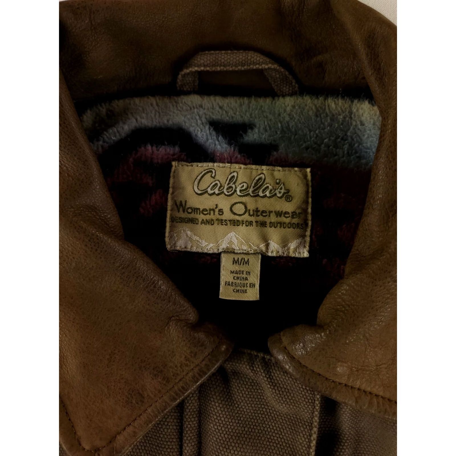 Vintage Cabela's Jacket Chore Barn Coat Brown Womens M M Brown Chore Barn Coat Women's Jacket Pre-Owned Size M / US 6-8 / IT 42-44 - 3 Thumbnail
