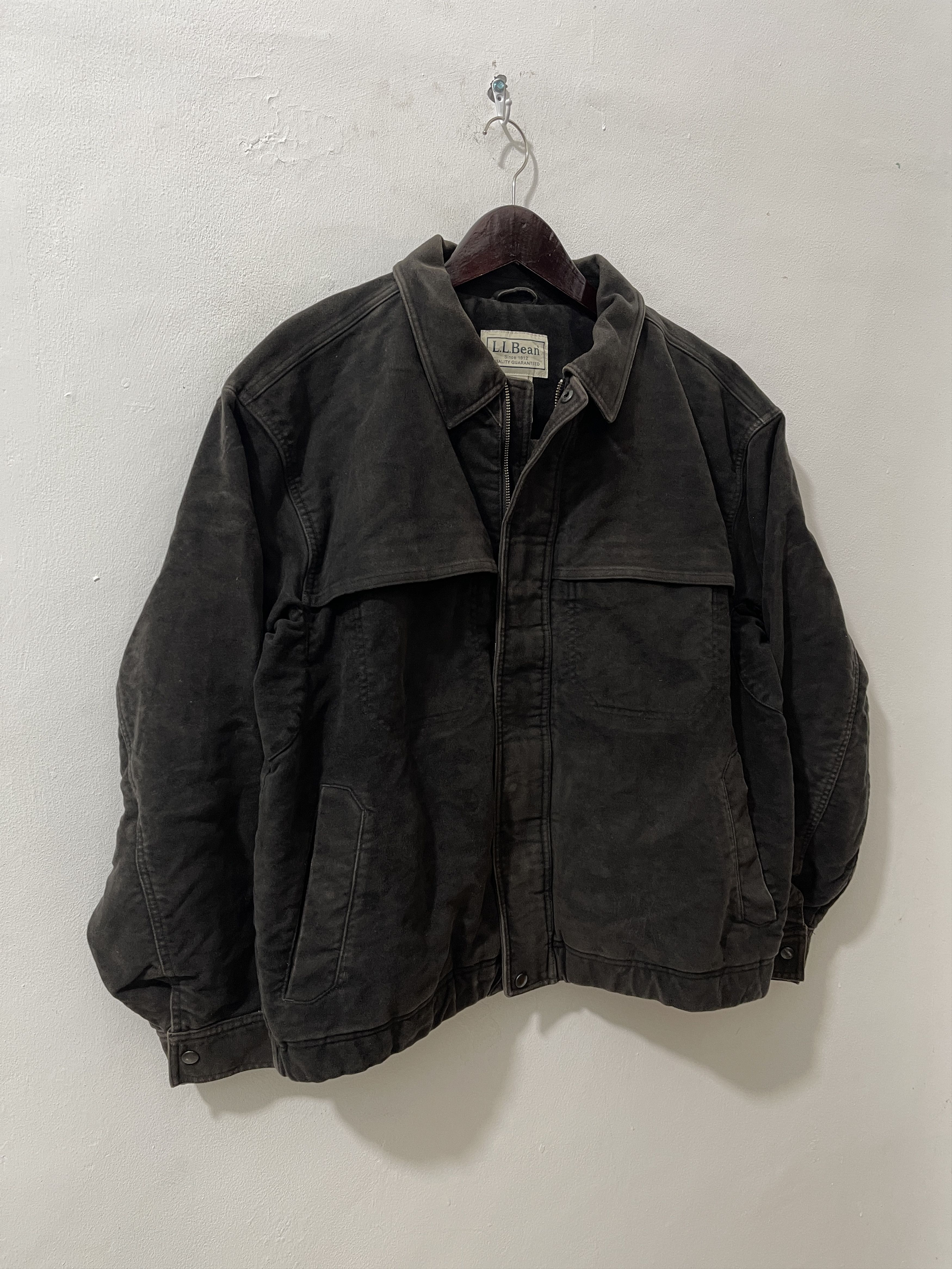 L.L. Bean Vintage L.L.Bean Work Suede Jacket Size US L / EU 52-54 / 3 - 3 Thumbnail