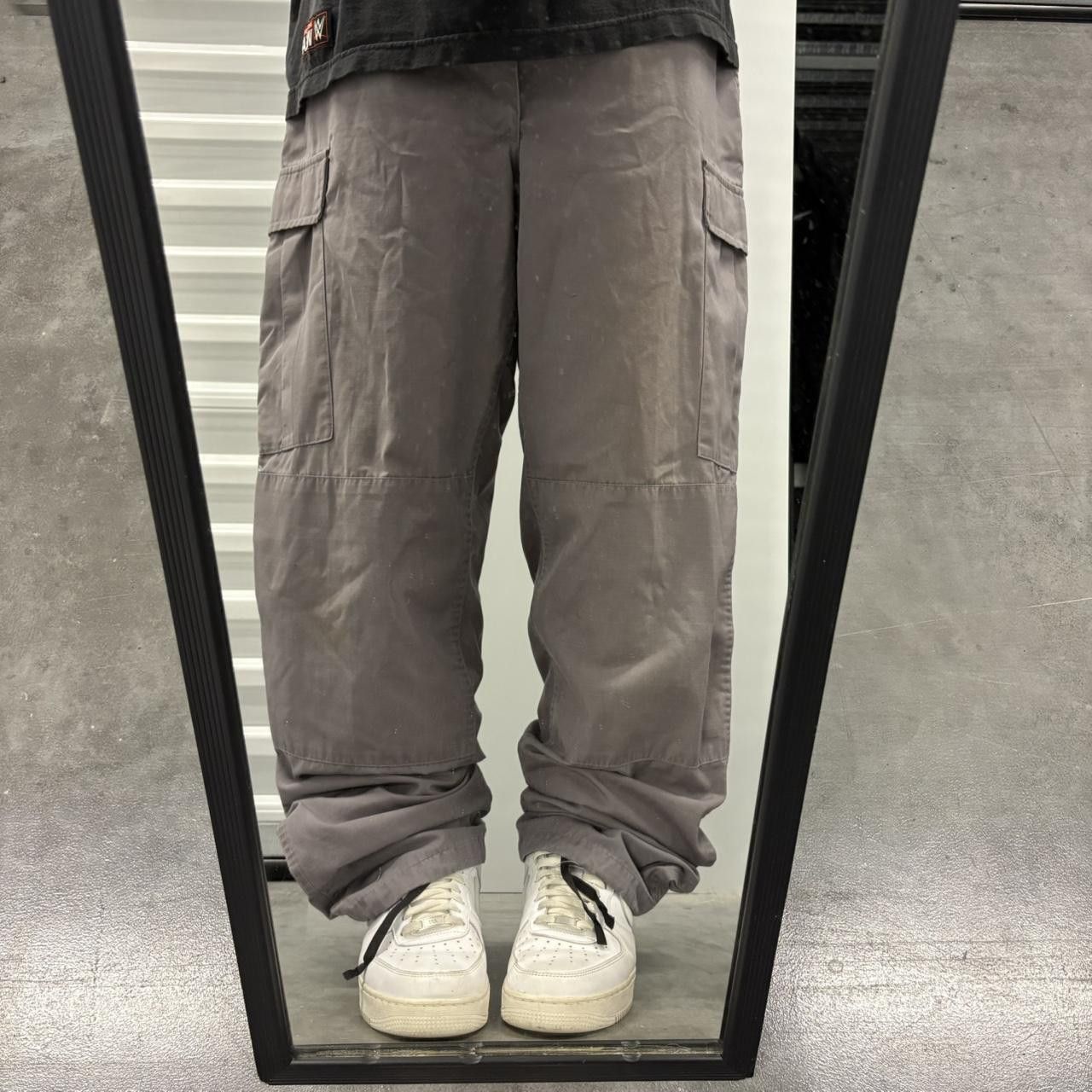 Propper Crazy Vintage Y2K/2000s Super Baggy Propper Streetwear Style Grey Adjustable Waist Cargo Pants! Size US 36 / EU 52 - 1 Thumbnail