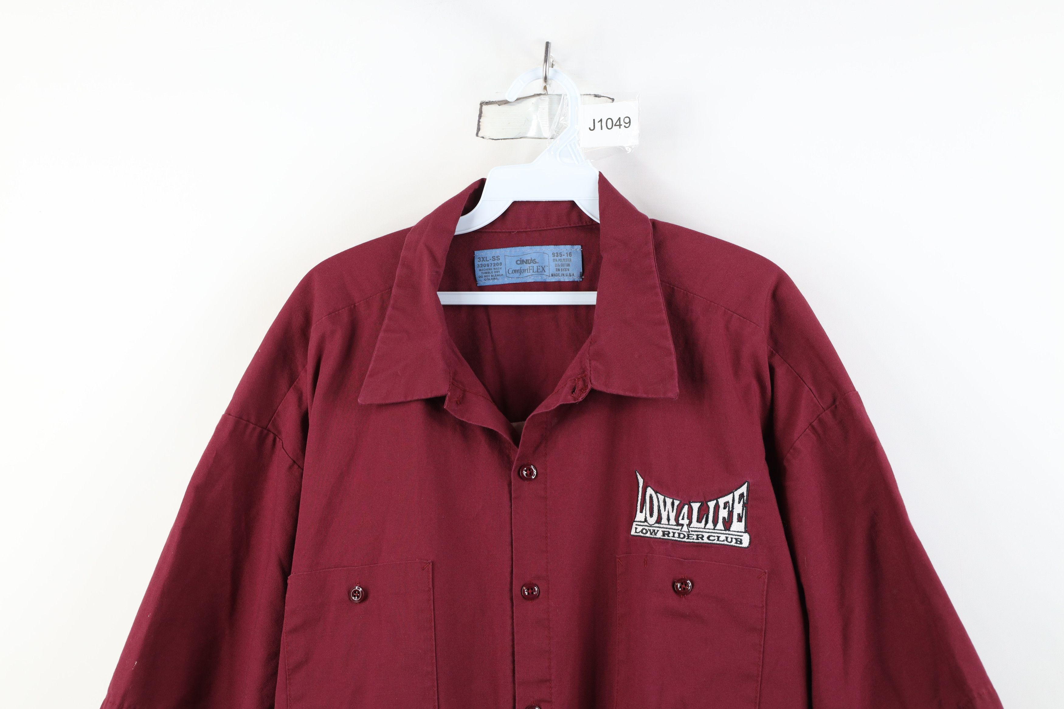 Vintage Vintage 90s Streetwear Life Low Rider Club Button Shirt USA Size US XXL / EU 58 / 5 - 2 Thumbnail