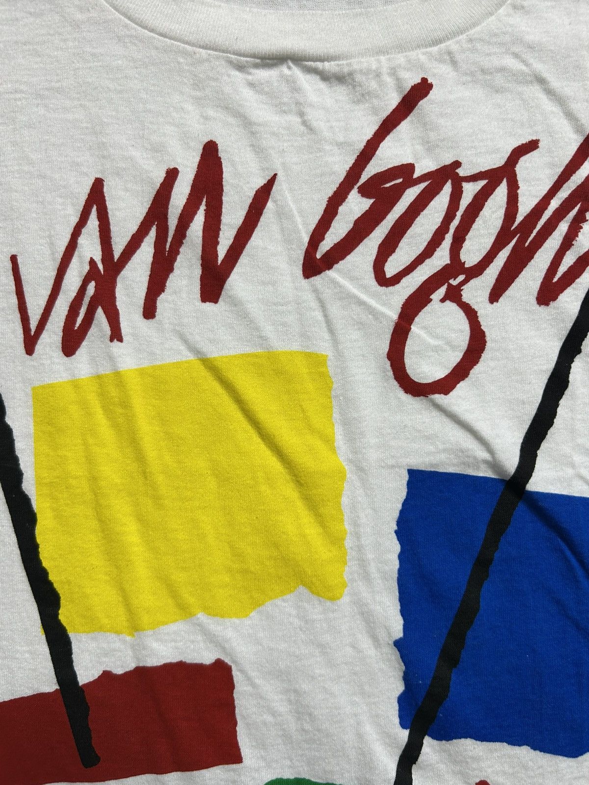 Vintage Vintage 90s Van Gogh Art Tee Single Stitch Hanes Made in USA Size US XL / EU 56 / 4 - 3 Thumbnail