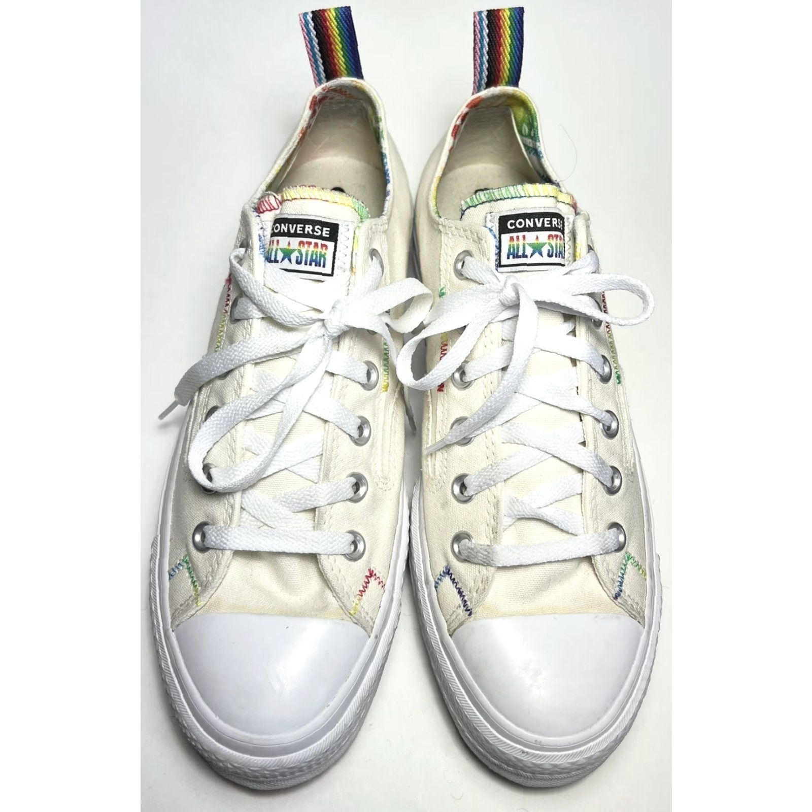 Converse Converse CTAS Lift Platform Pride Low Top Rainbow Men’s 8 Women’s 10 Sneakers Shirt? Size M / US 6-8 / IT 42-44 - 2 Thumbnail
