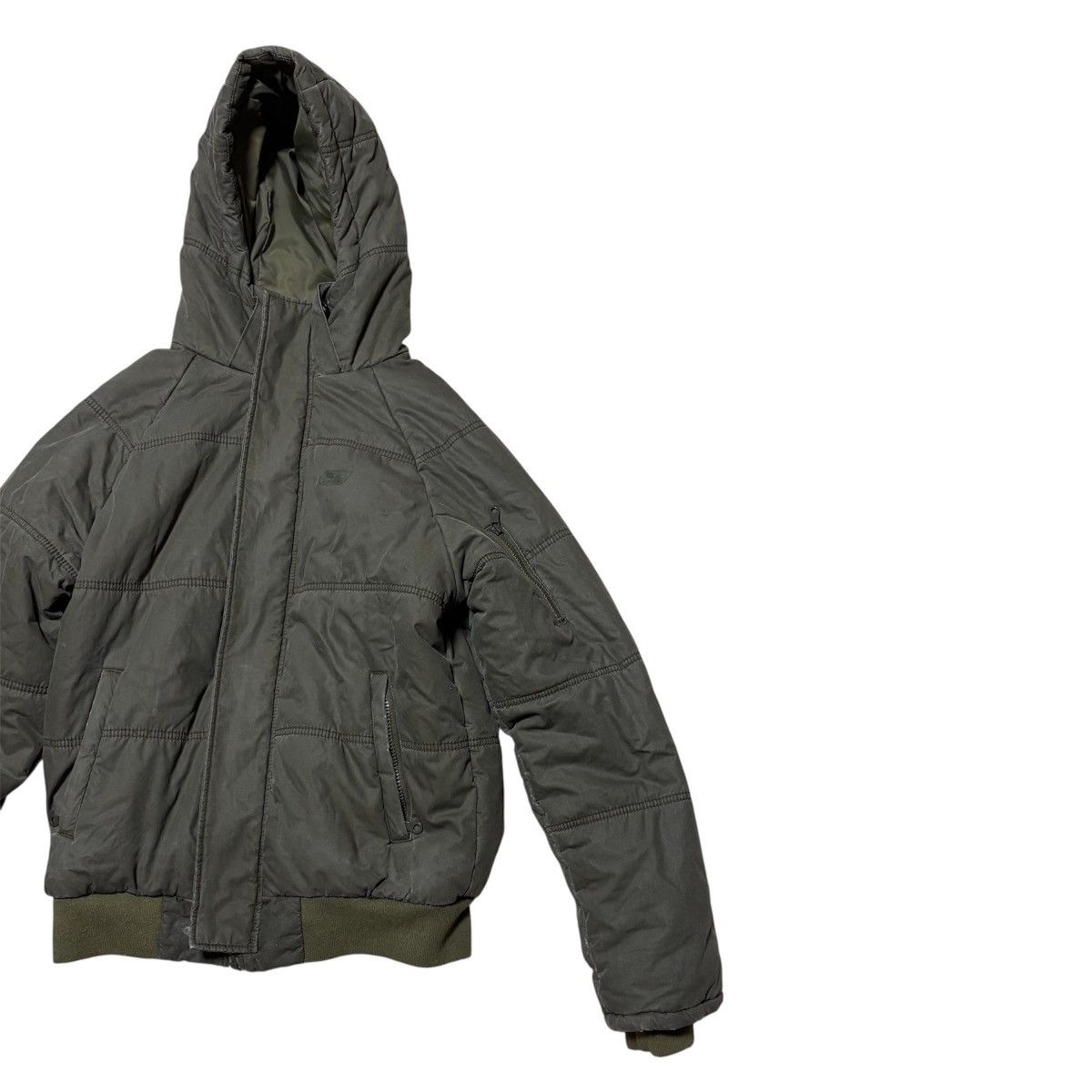 55DSL 2000s DIESEL 55DSL HOODED BOMBER JACKET Y2K Size US S / EU 44-46 / 1 - 4 Thumbnail