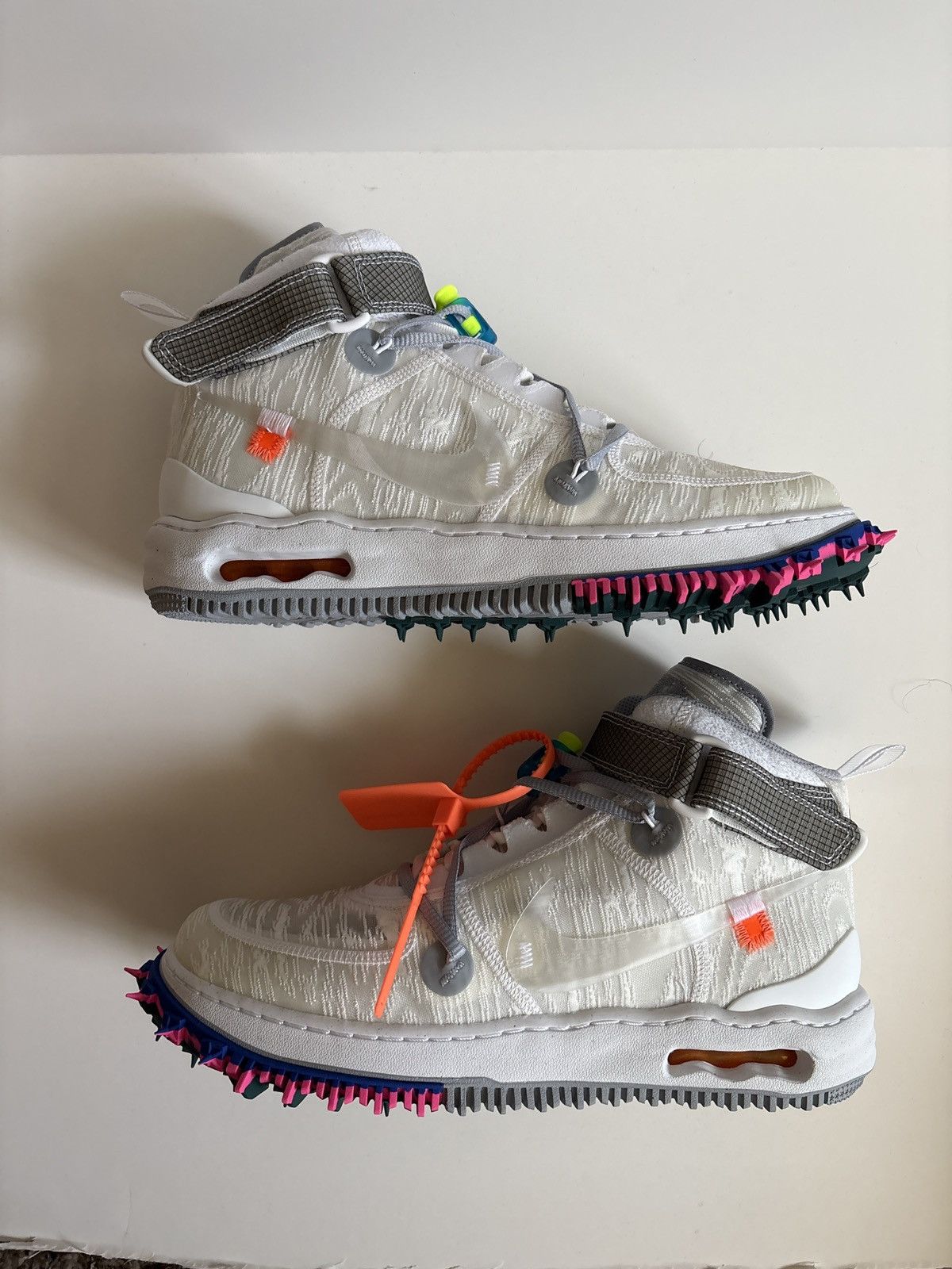 Nike × Off-White OFF WHITE AF1 MID Size US 11 / EU 44 - 3 Thumbnail