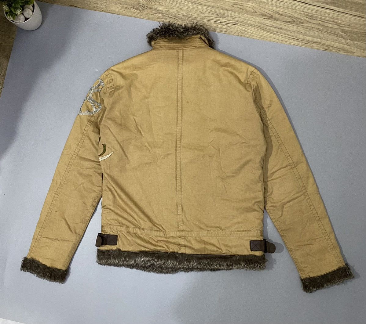 Eternal 💥Embroidery💥Eternal Fur Faux Jacket Size US L / EU 52-54 / 3 - 15 Thumbnail