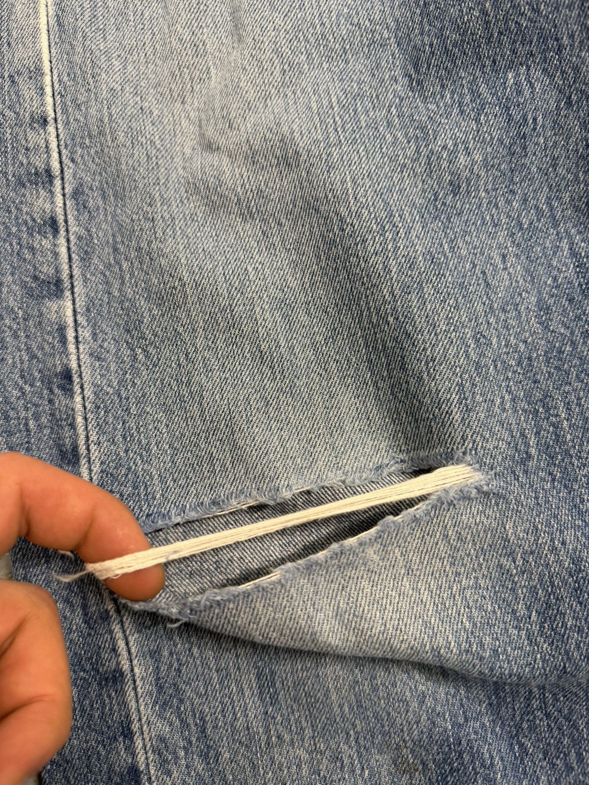 Levi's Levi‘s 501 Distressed Washed Jeans Size US 32 / EU 48 - 5 Thumbnail