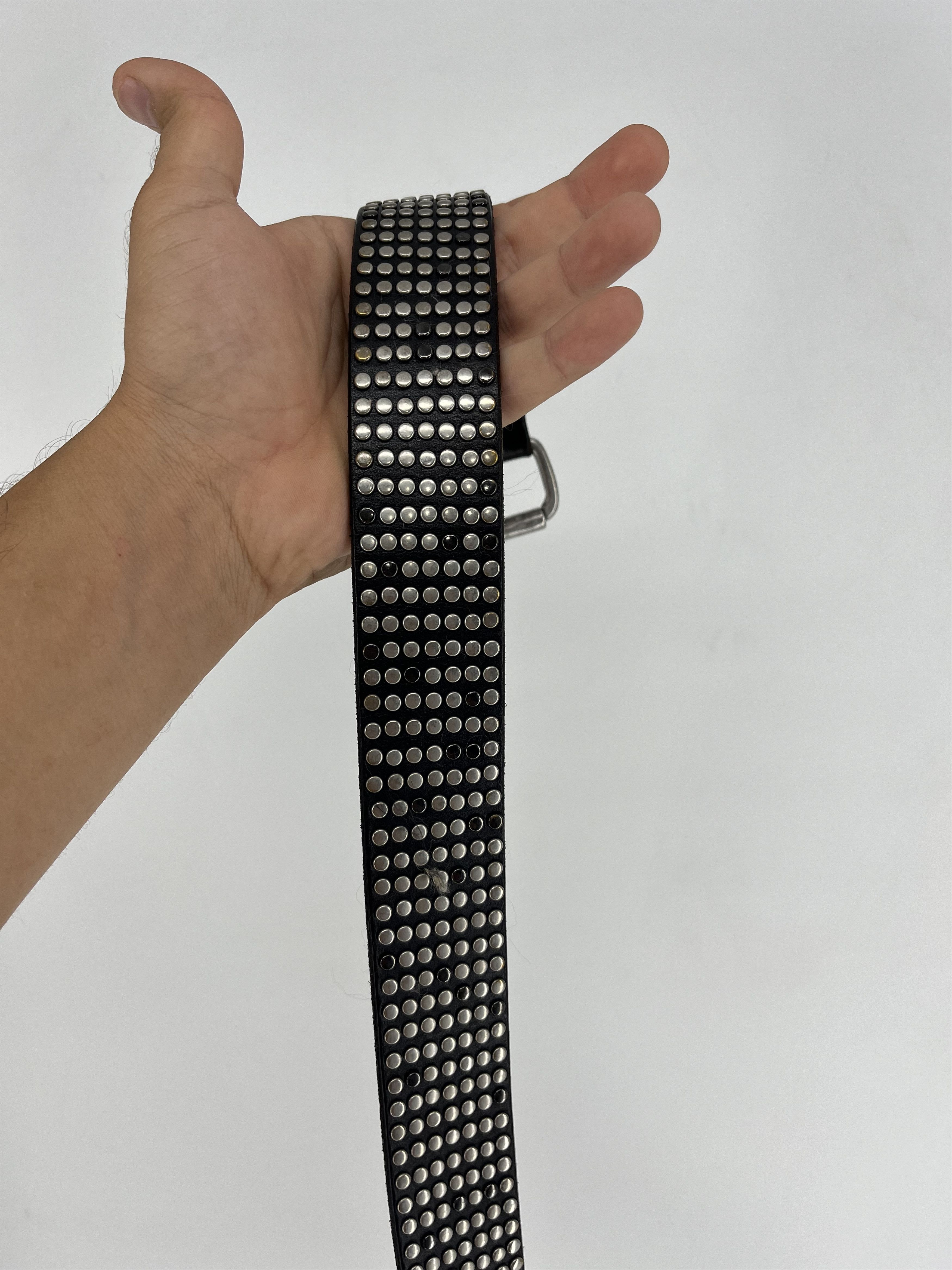 Japanese Brand Vintage 90s Punk Belt Leather Band Rock Y2K 90s Y2K Size ONE SIZE - 3 Thumbnail