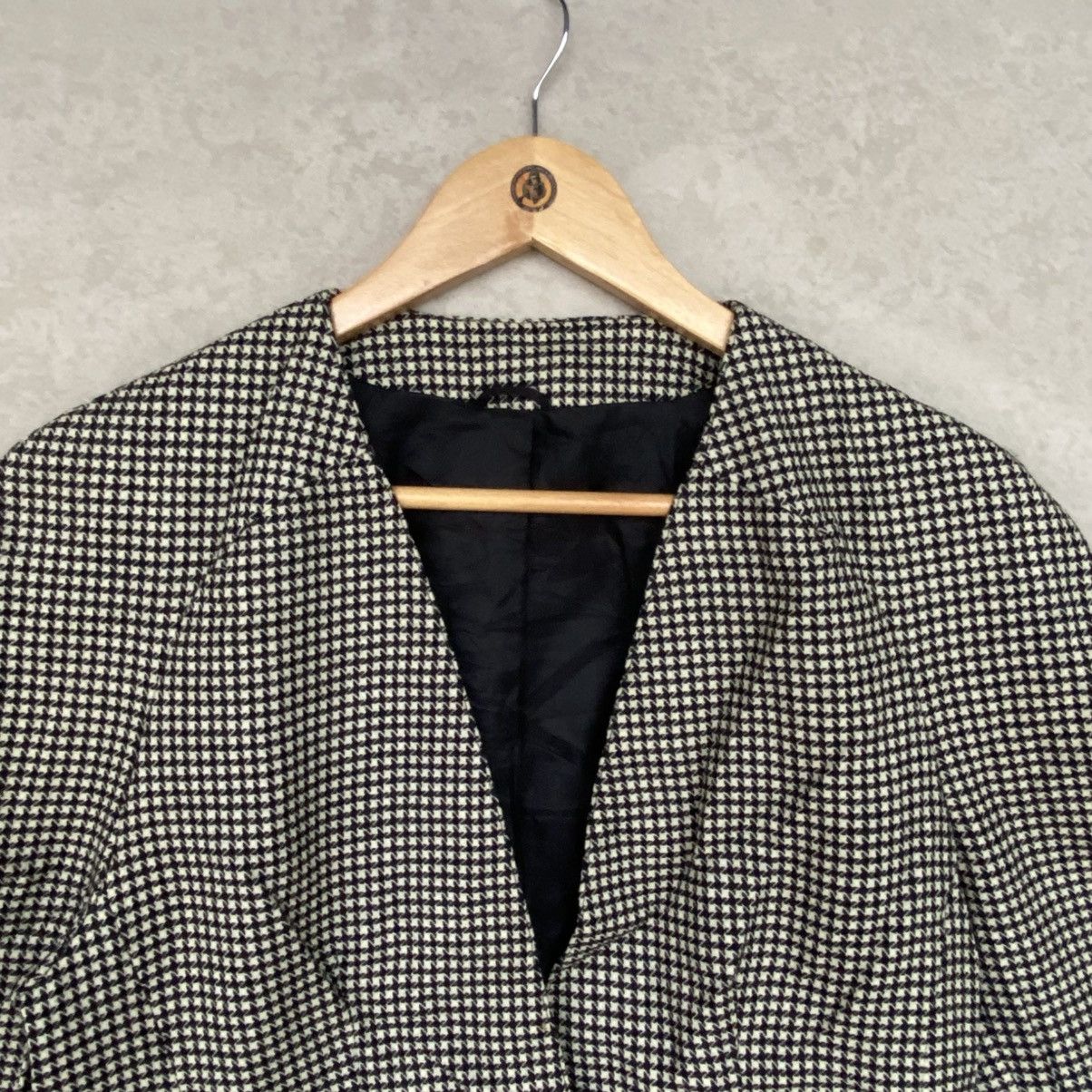Other Vintage Black And White Blazer With Shoulder Pads Size S Size S / US 4 / IT 40 - 4 Thumbnail