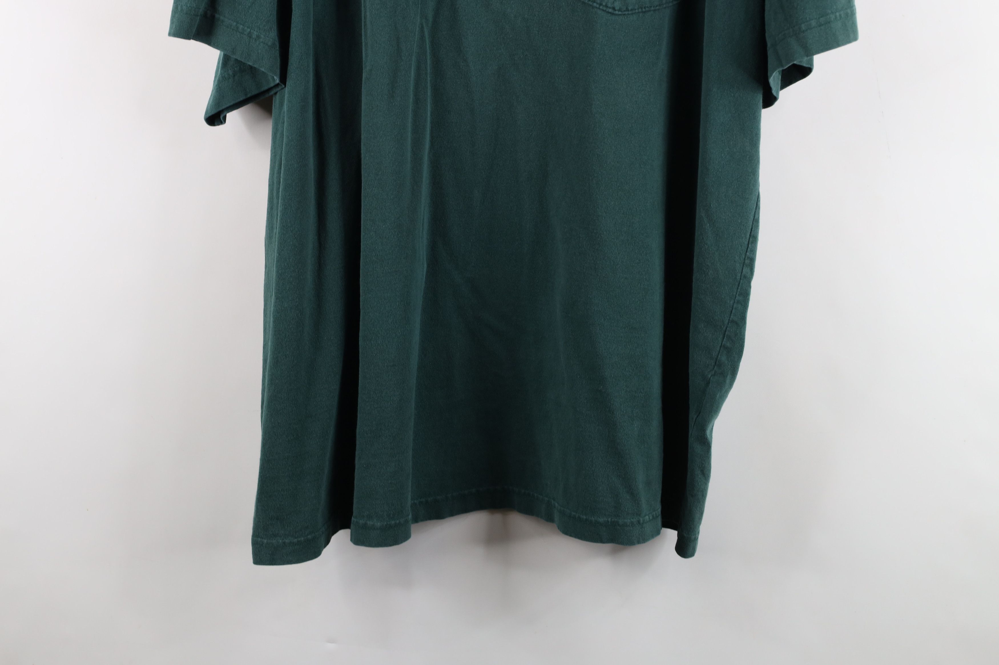 Carhartt Vintage Carhartt Spell Baggy Fit Pocket T-Shirt Green Cotton Size US XL / EU 56 / 4 - 3 Thumbnail