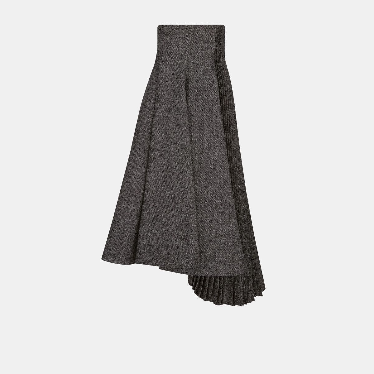 image of Dior O1W1Db10124 Skirt In Grey, Women's (Size 26)