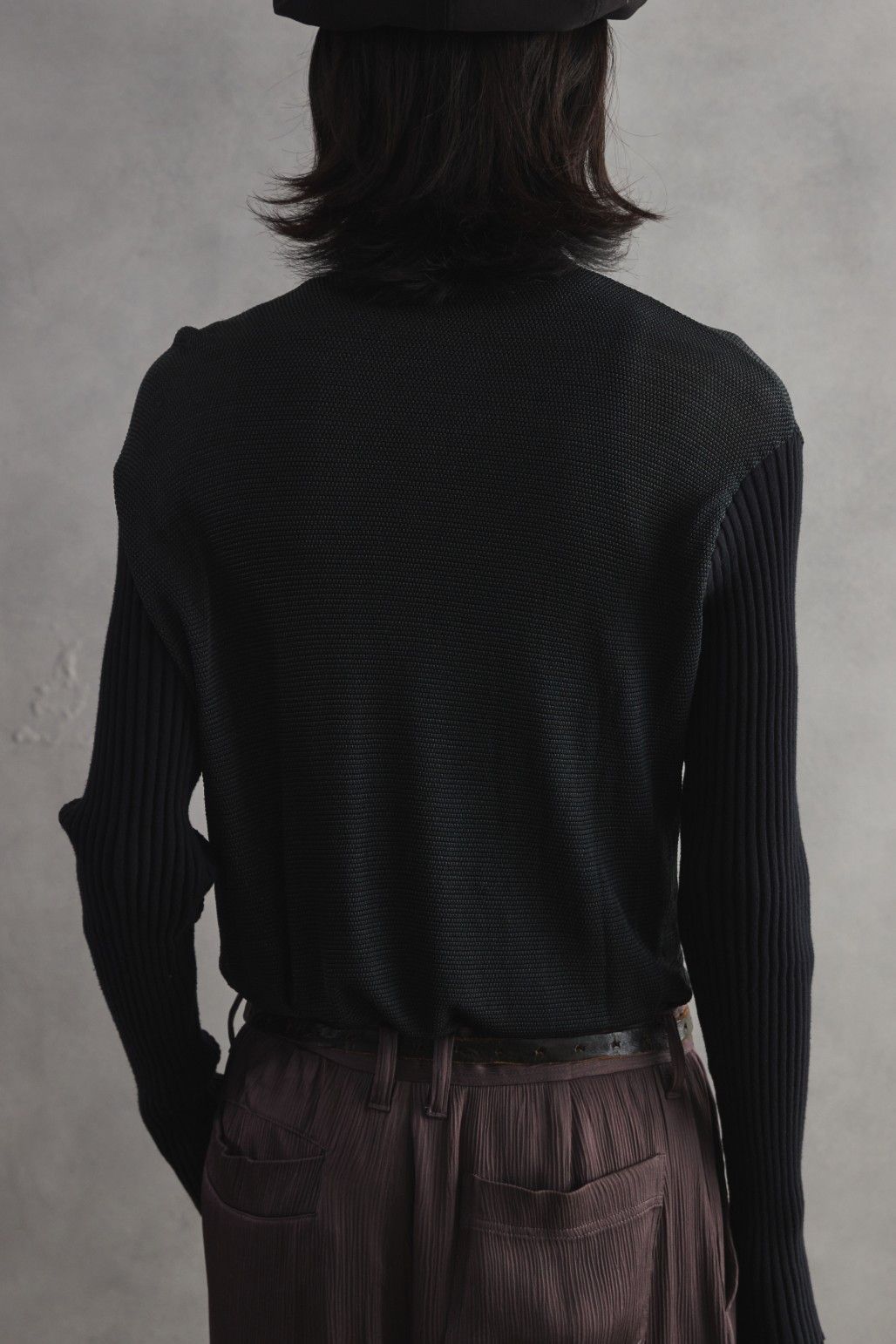 Y's for Men Y’s for Men Half-Zip Mesh Knit Top Size US M / EU 48-50 / 2 - 4 Thumbnail