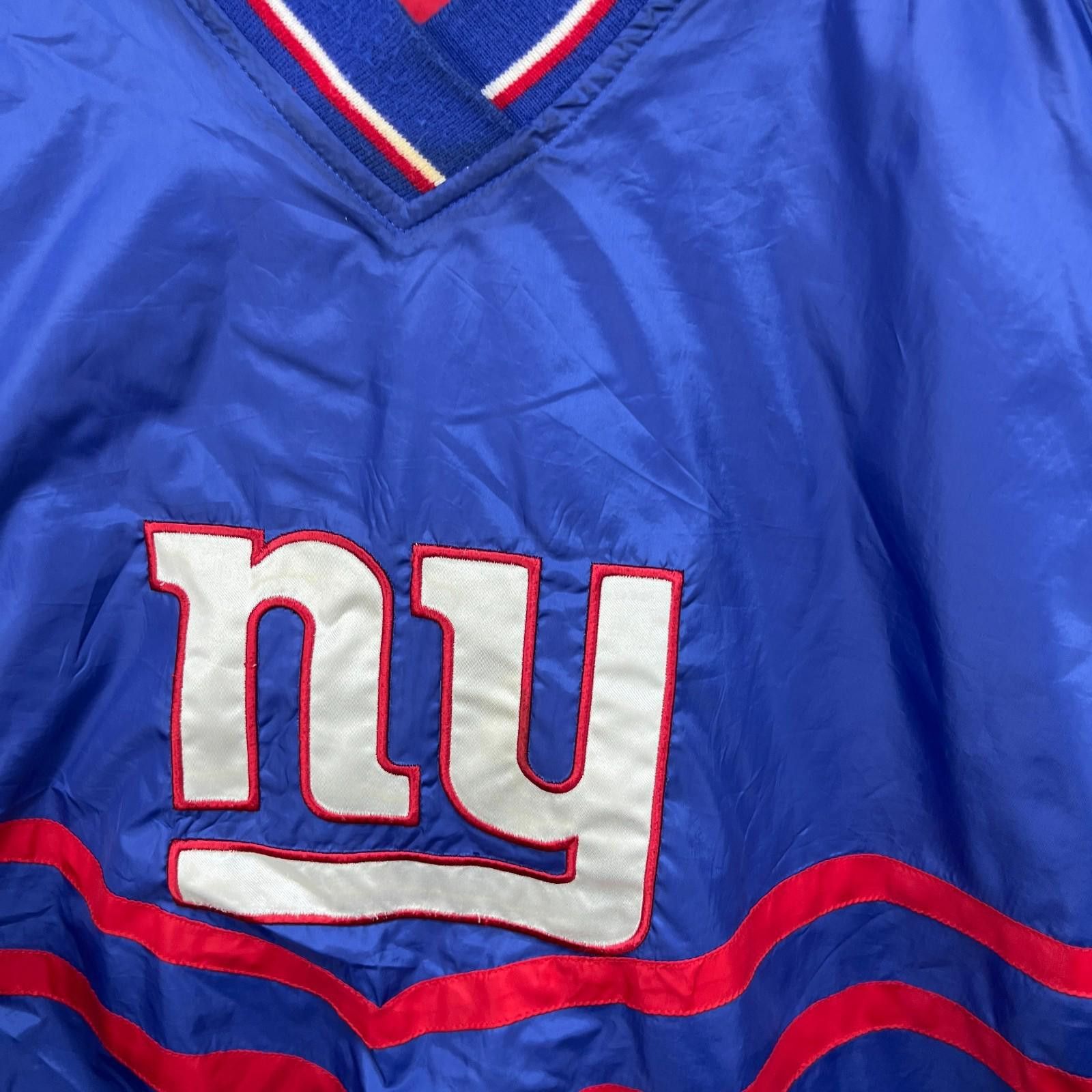 Other Vintage New York Giants NFL Windbreaker Jacket Large Size ONE SIZE - 2 Thumbnail