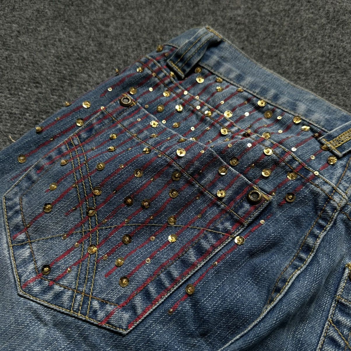 If Six Was Nine VTG Women’s Capri Jeans Ciorgia Johns Size 42 00s USA Hype Size 28" / US 6 / IT 42 - 20 Thumbnail