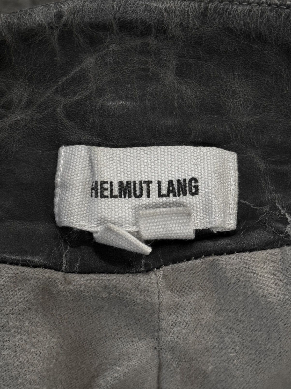 Helmut Lang Helmut Lang Wool Asymmetric Jacket Size S / US 4 / IT 40 - 4 Thumbnail