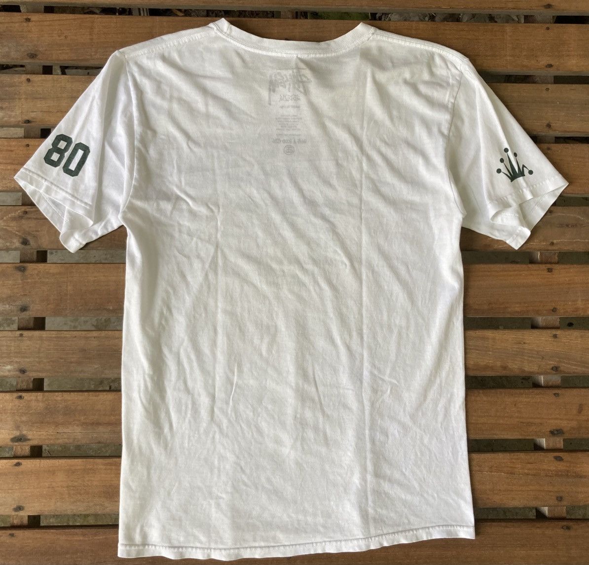 Stussy Vintage Stussy 1980 Crown King White T shirt Size US M / EU 48-50 / 2 - 8 Thumbnail