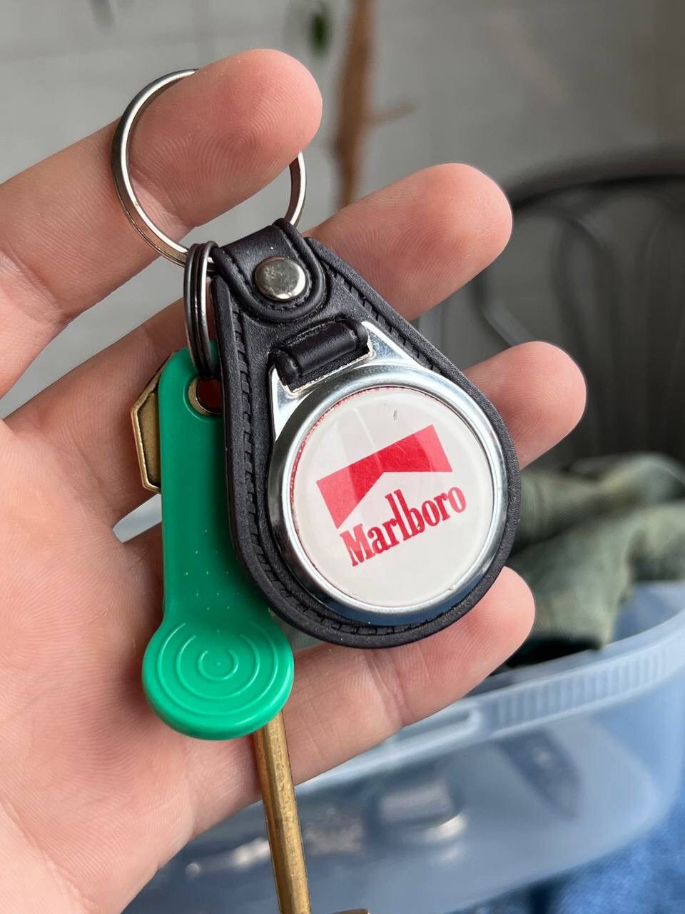 Marlboro × Vintage Marlboro 90s Metal Retro Keychain Leather Steel Auto Racing Size ONE SIZE - 4 Thumbnail