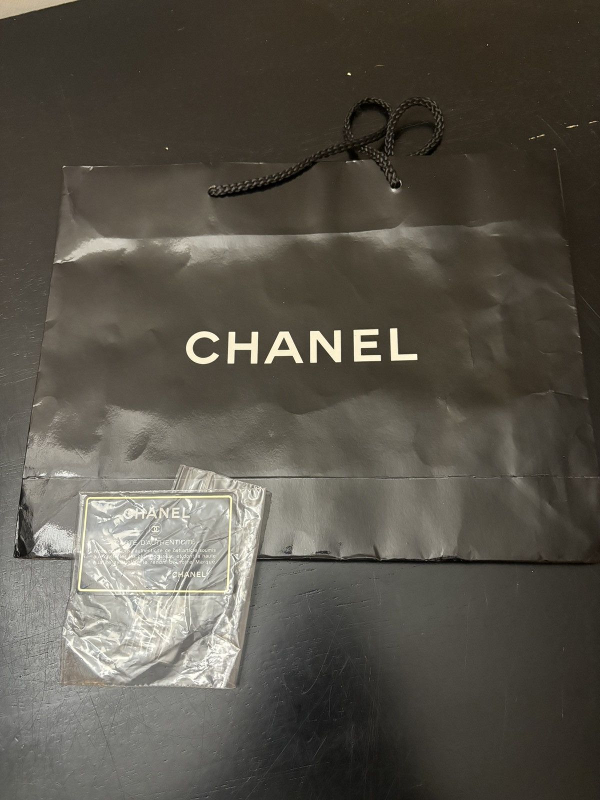 Chanel Chanel CC Logo Coco Patent Leather Shopper Tote Black Size ONE SIZE - 12 Thumbnail