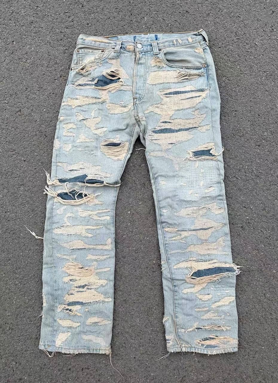Levi's Vintage Clothing Vintage Levi's 501 85 Denier Jeans Size US 32 / EU 48 - 1 Thumbnail