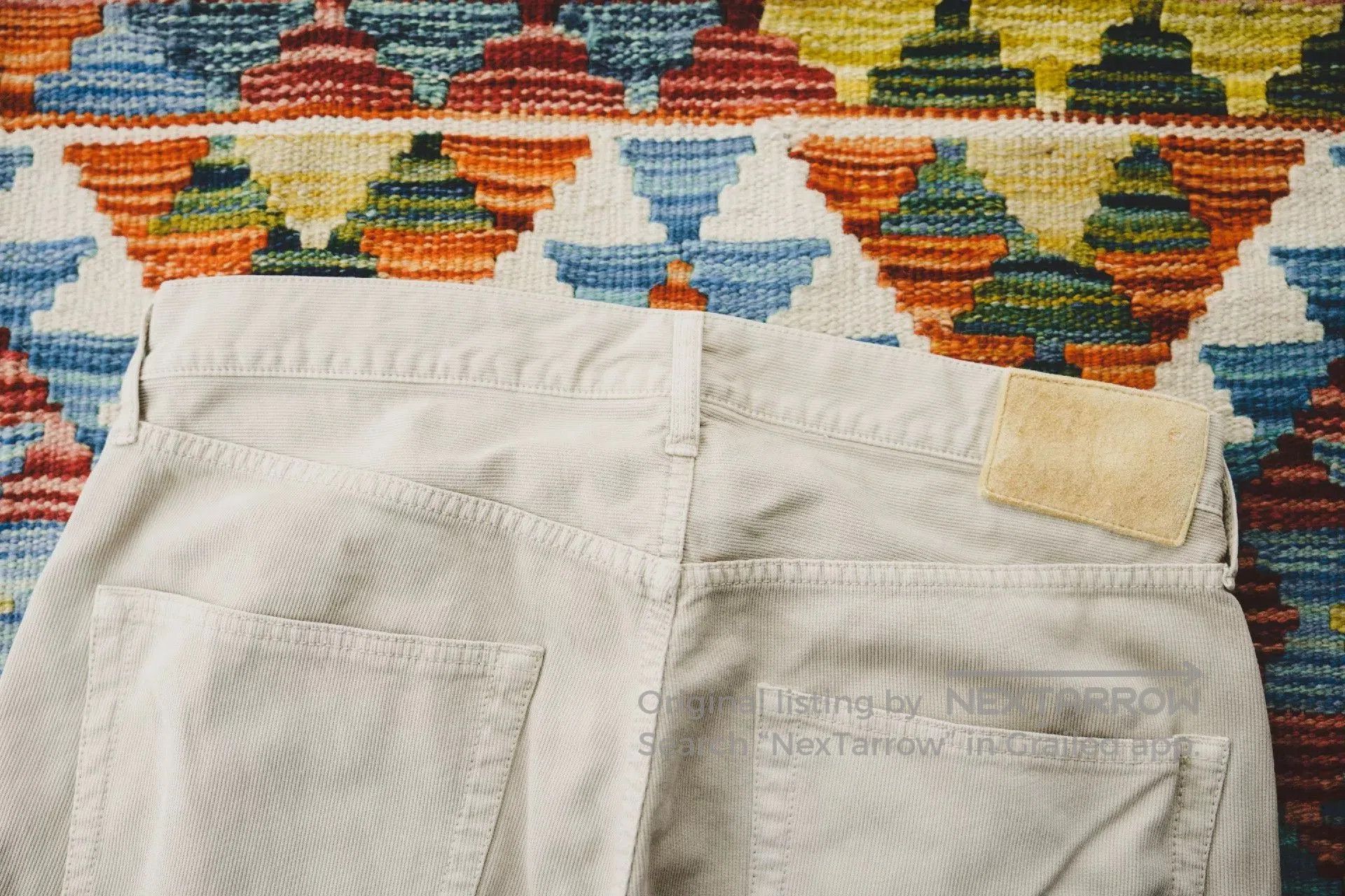 Visvim VISVIM 23SS FLUXUS 03 DMGD Pants. Size US 32 / EU 48 - 1 Thumbnail
