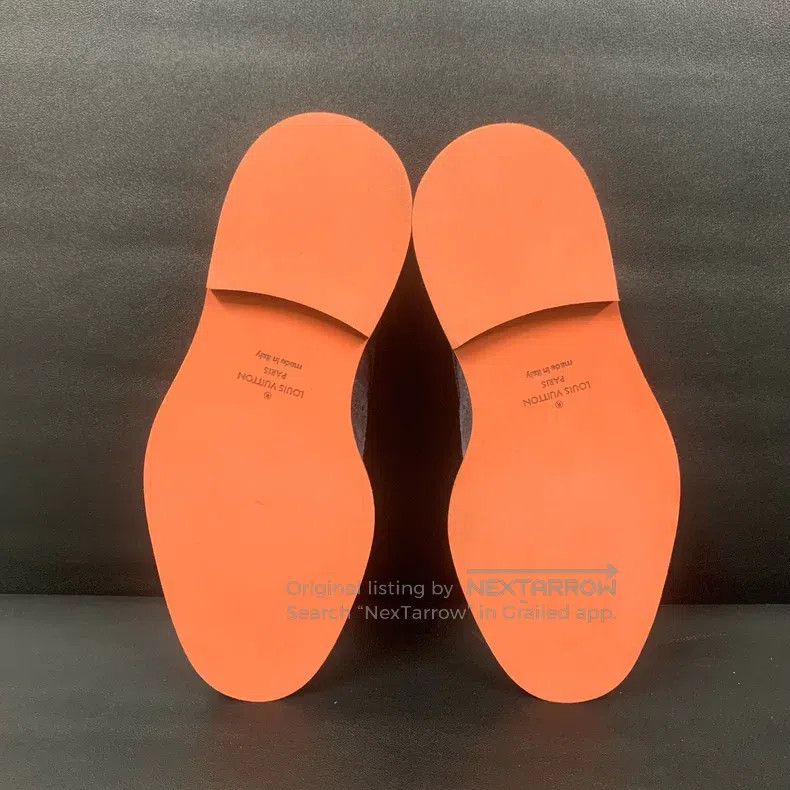 Louis Vuitton Louis Vuitton Block British style suede leather shoes Size US 6 / EU 39 - 7 Thumbnail