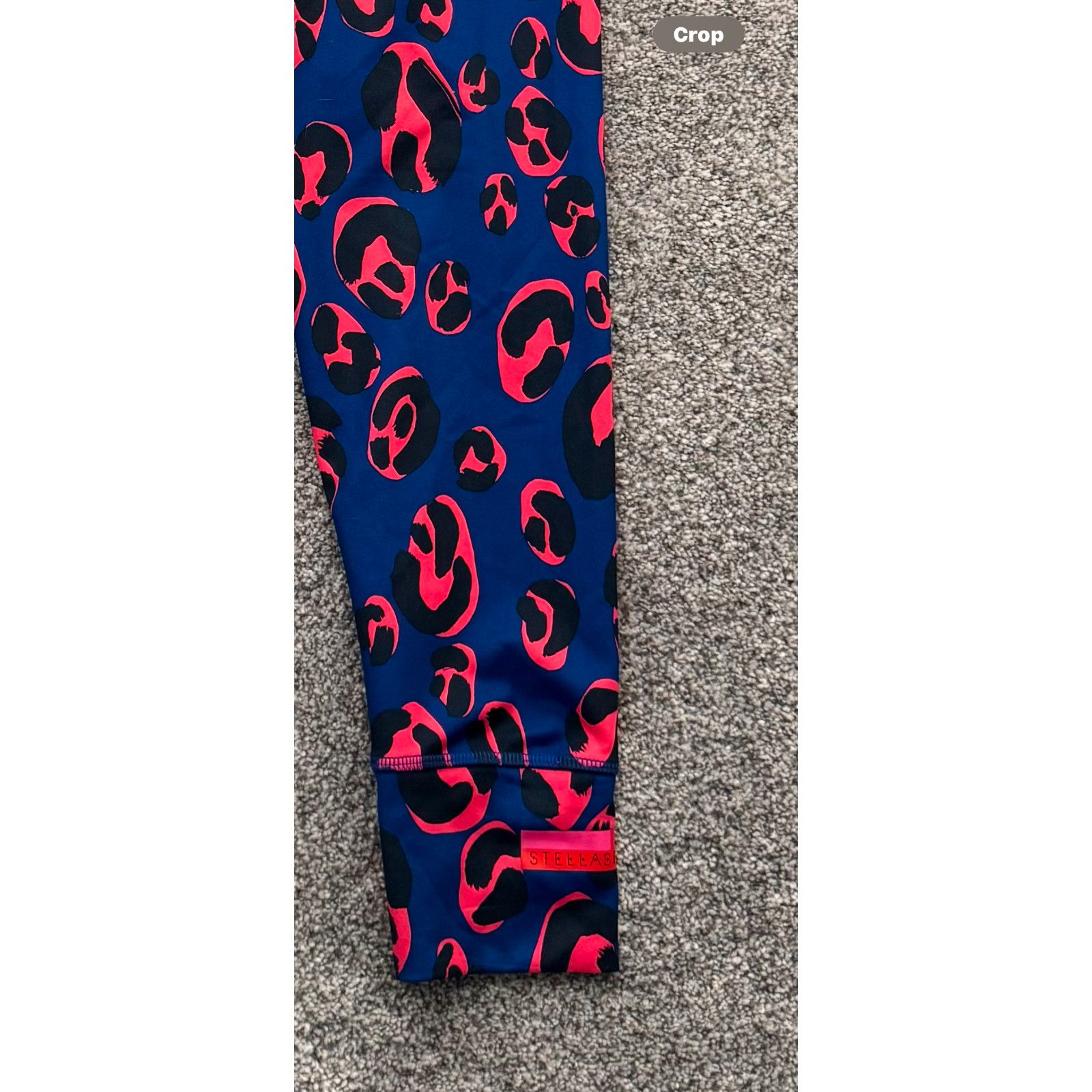 Adidas Adidas Stellasport Leggings Womens Medium Climalite Gym Yoga Size 28" / US 6 / IT 42 - 3 Thumbnail