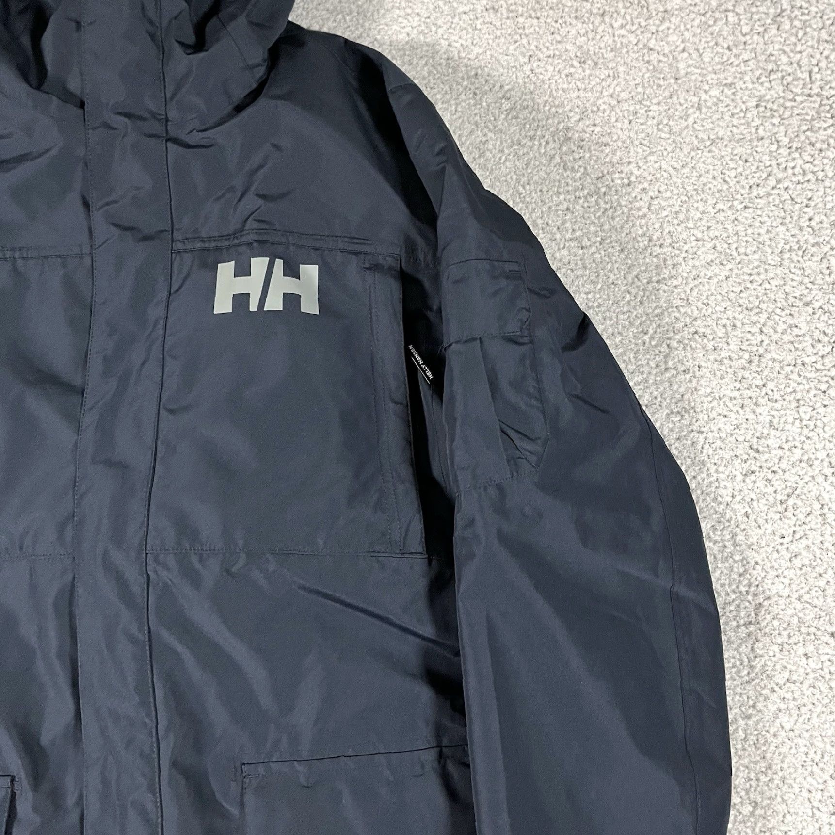 Helly Hansen Helly Hansen Coach Rigging Coat Womens XL Waterproof Insulated 3 in 1 Hooded Parka Blue Size XL / US 12-14 / IT 48-50 - 6 Thumbnail