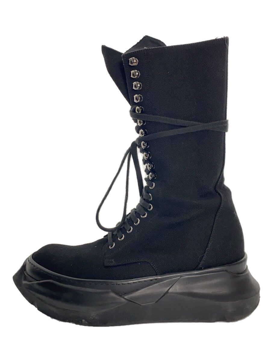 Rick Owens Drkshdw Rick Owens Drkshdw Army Abstract Boots Black