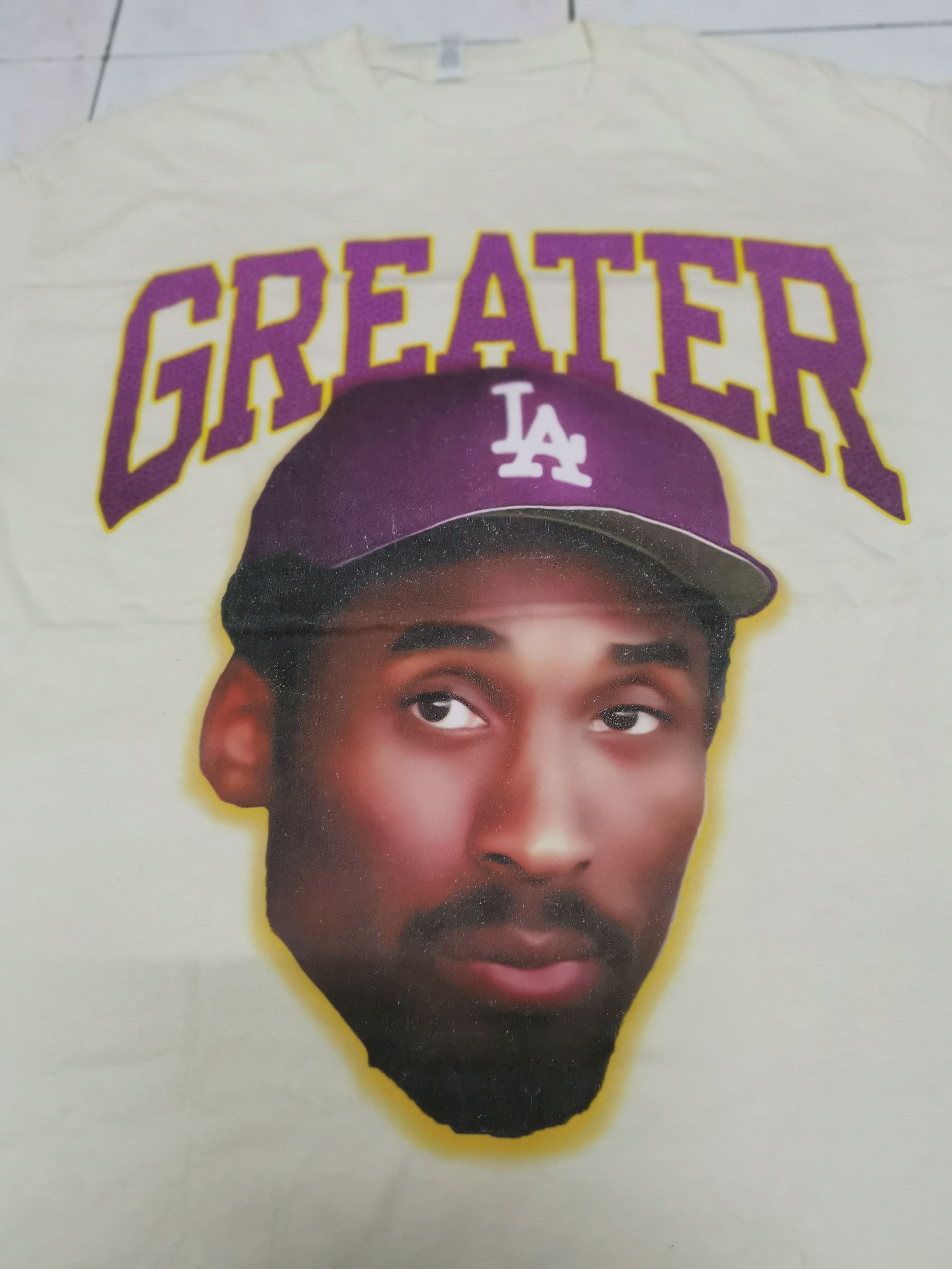 NBA × Nike Kobe bryant face nice backhit lakers tee Size US XL / EU 56 / 4 - 7 Thumbnail