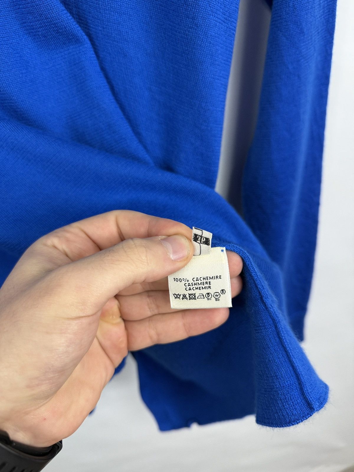Hermes 🇮🇹 Hermes Paris 100% Cashmere Sweater with Back Slit Italy Size XS / US 0-2 / IT 36-38 - 6 Thumbnail