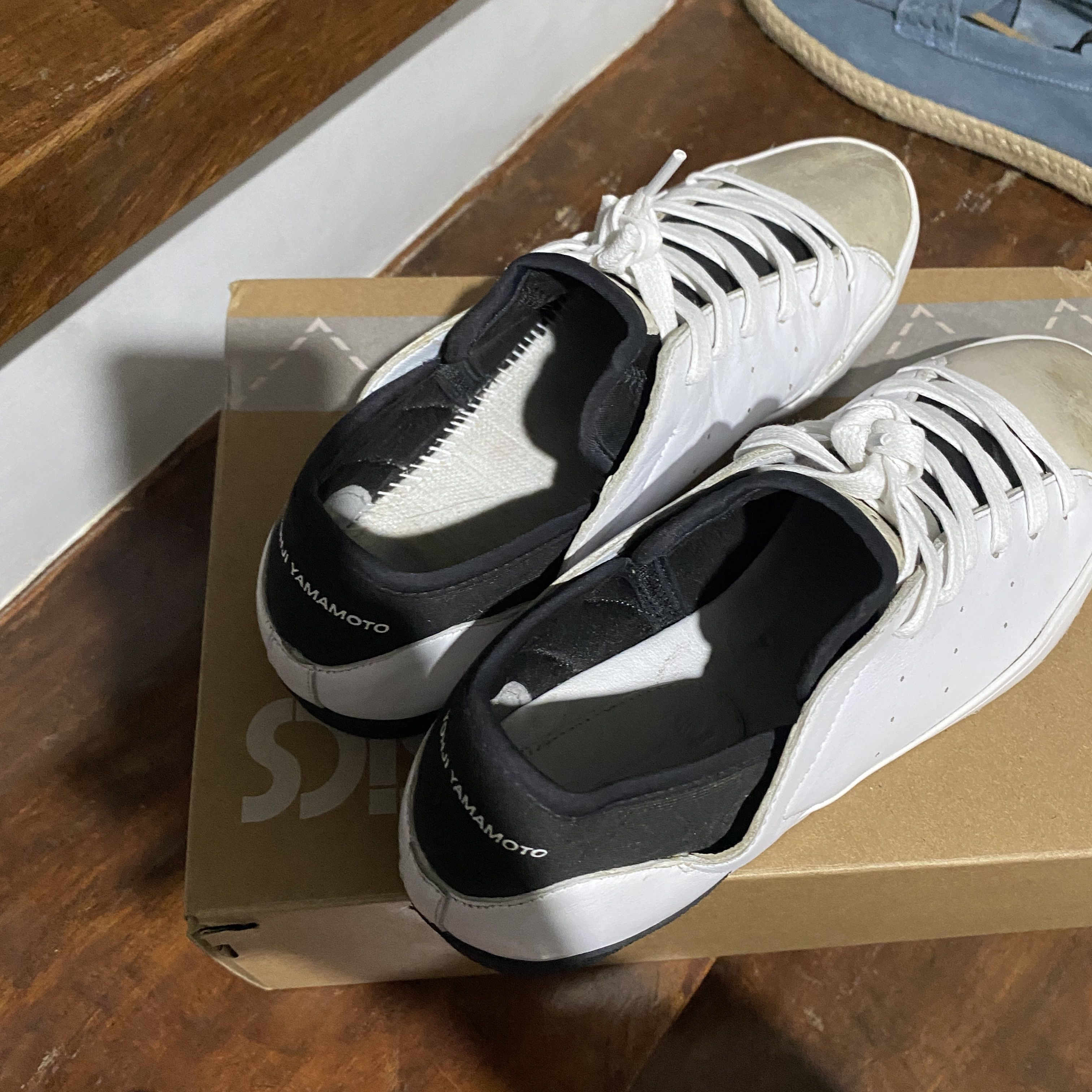 Y-3 Adidas x Yohji Yamamoto Court Sneakers 10 Size US 10 / EU 43 - 9 Thumbnail