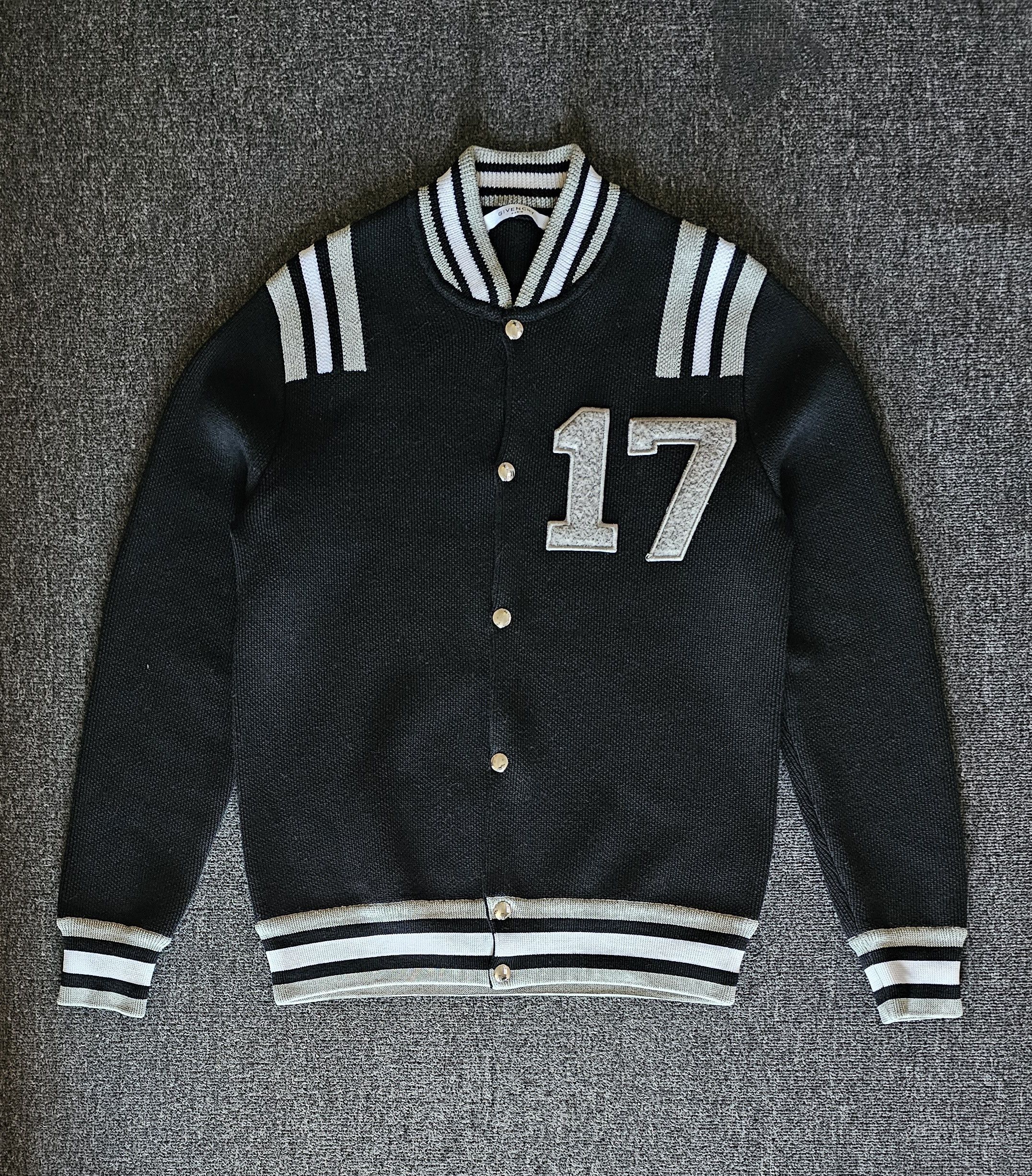 Givenchy Givenchy Men's Wool Knit Jacket Size M Size US M / EU 48-50 / 2 - 1 Thumbnail