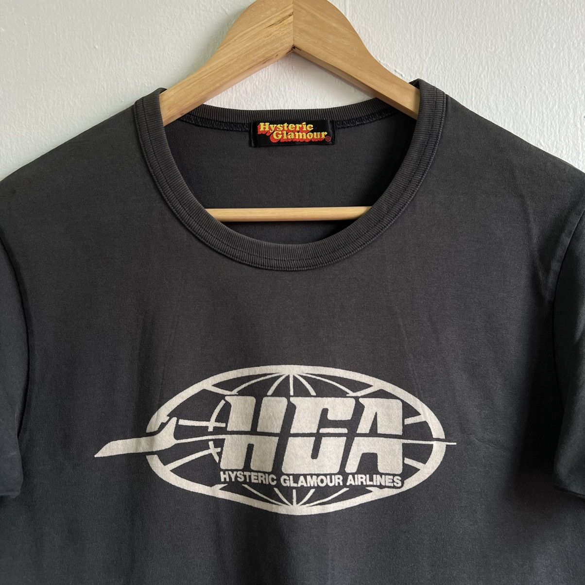 Hysteric Glamour VINTAGE HYSTERIC GLAMOUR AIRLINES JAPAN TEE Size US S / EU 44-46 / 1 - 2 Thumbnail