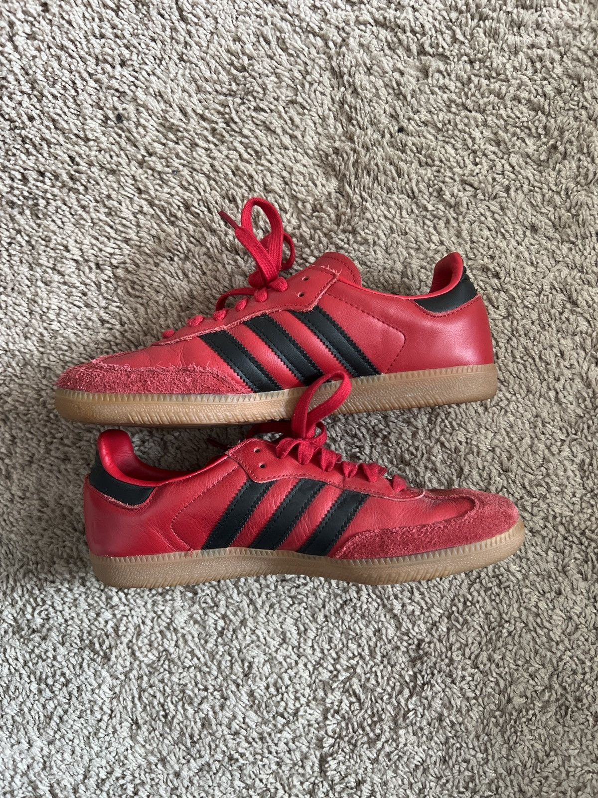 Adidas FC Bayern Munich x Samba Team 'Power Red Black Size US 7 / EU 40 - 5 Thumbnail