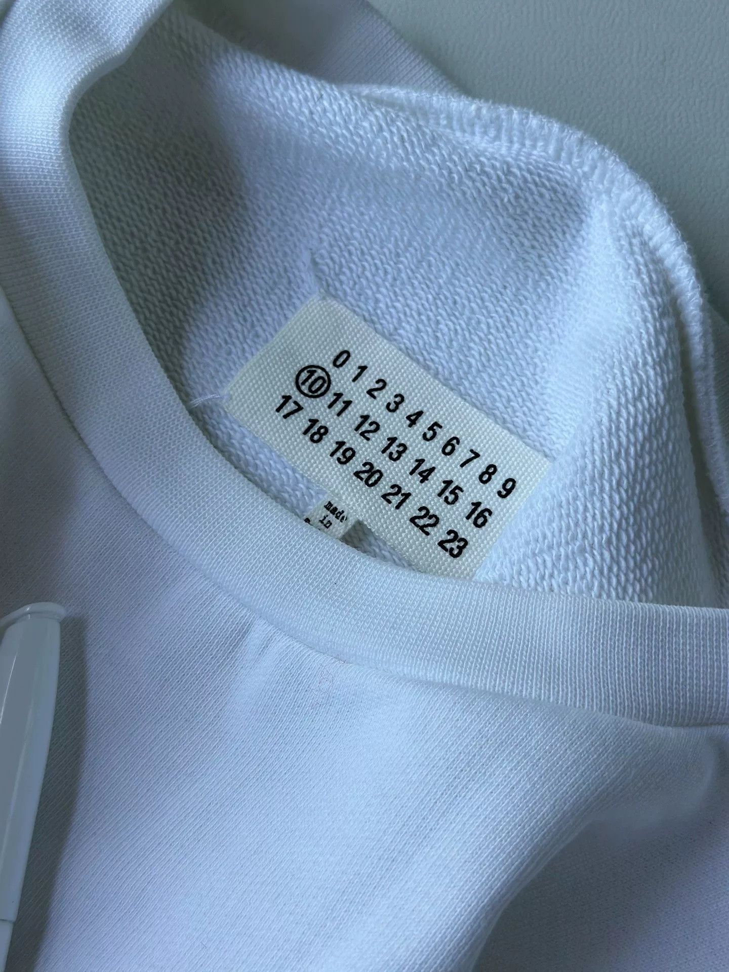 Maison Margiela Maison Margiela Whiteboard Sweatshirt Size US S / EU 44-46 / 1 - 3 Thumbnail