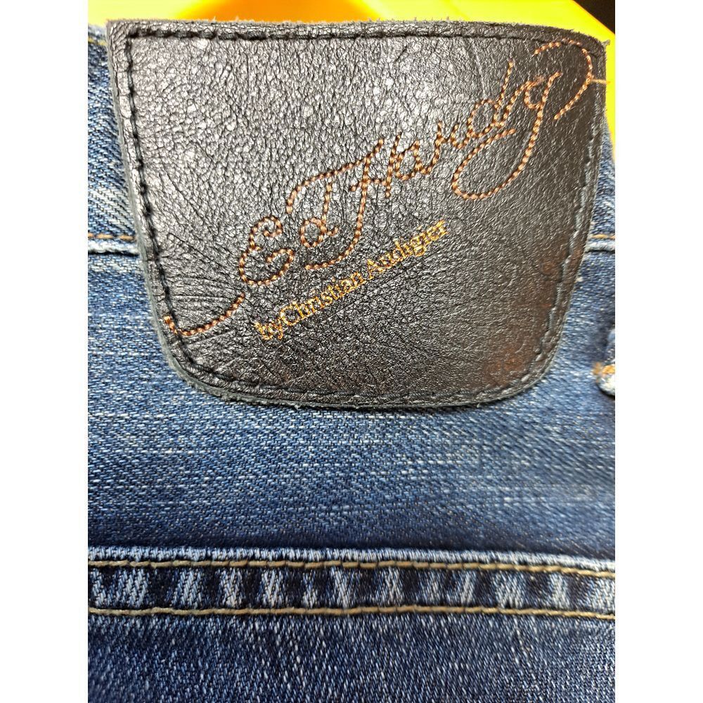 Ed Hardy Ed Hardy Designer Men's Classic Straight Leg Denim Jeans Cas Size US 33 - 4 Thumbnail
