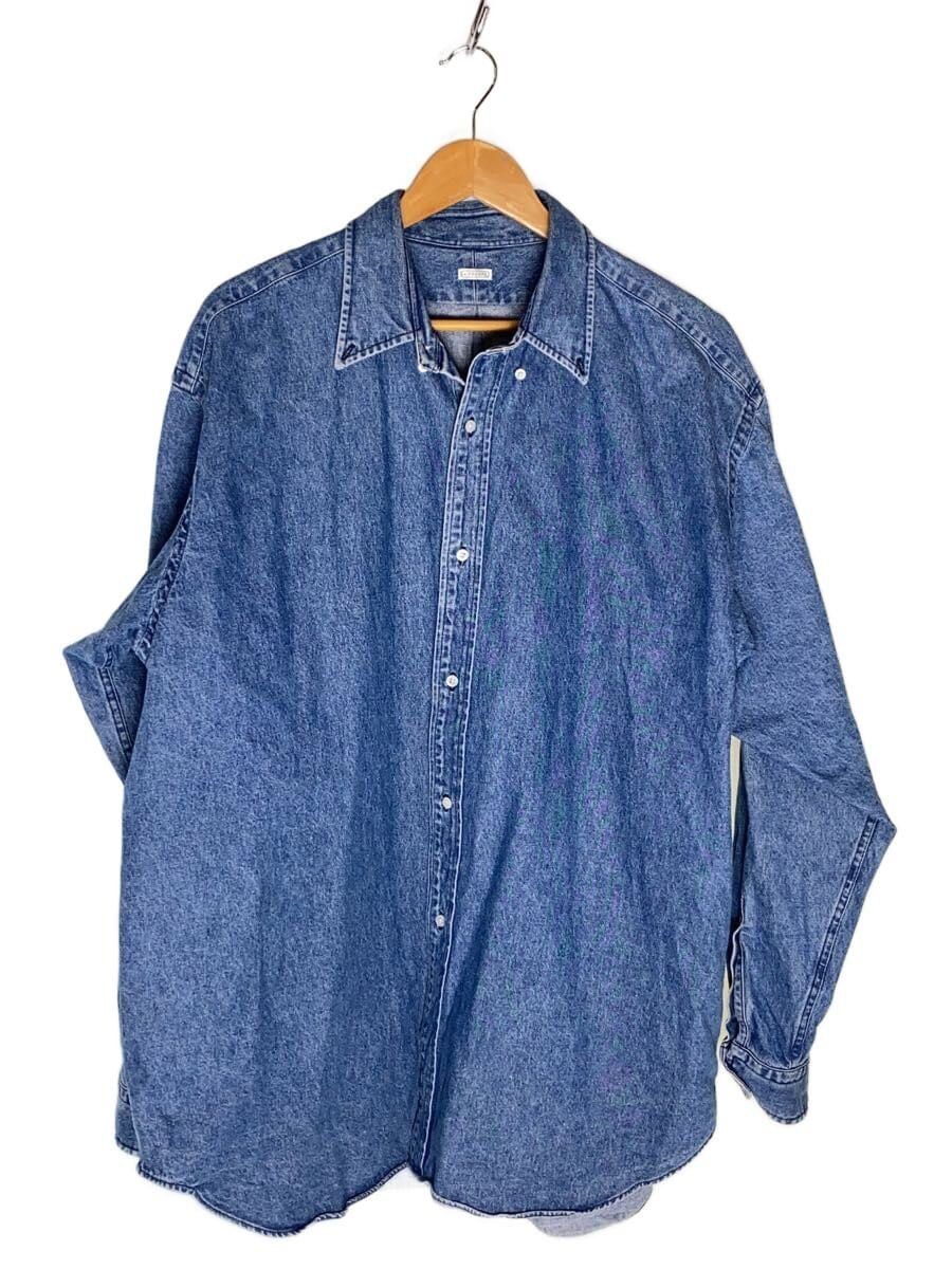 A.PRESSE Denim Long-sleeved Shirt Size US L / EU 52-54 / 3 - 1 Thumbnail