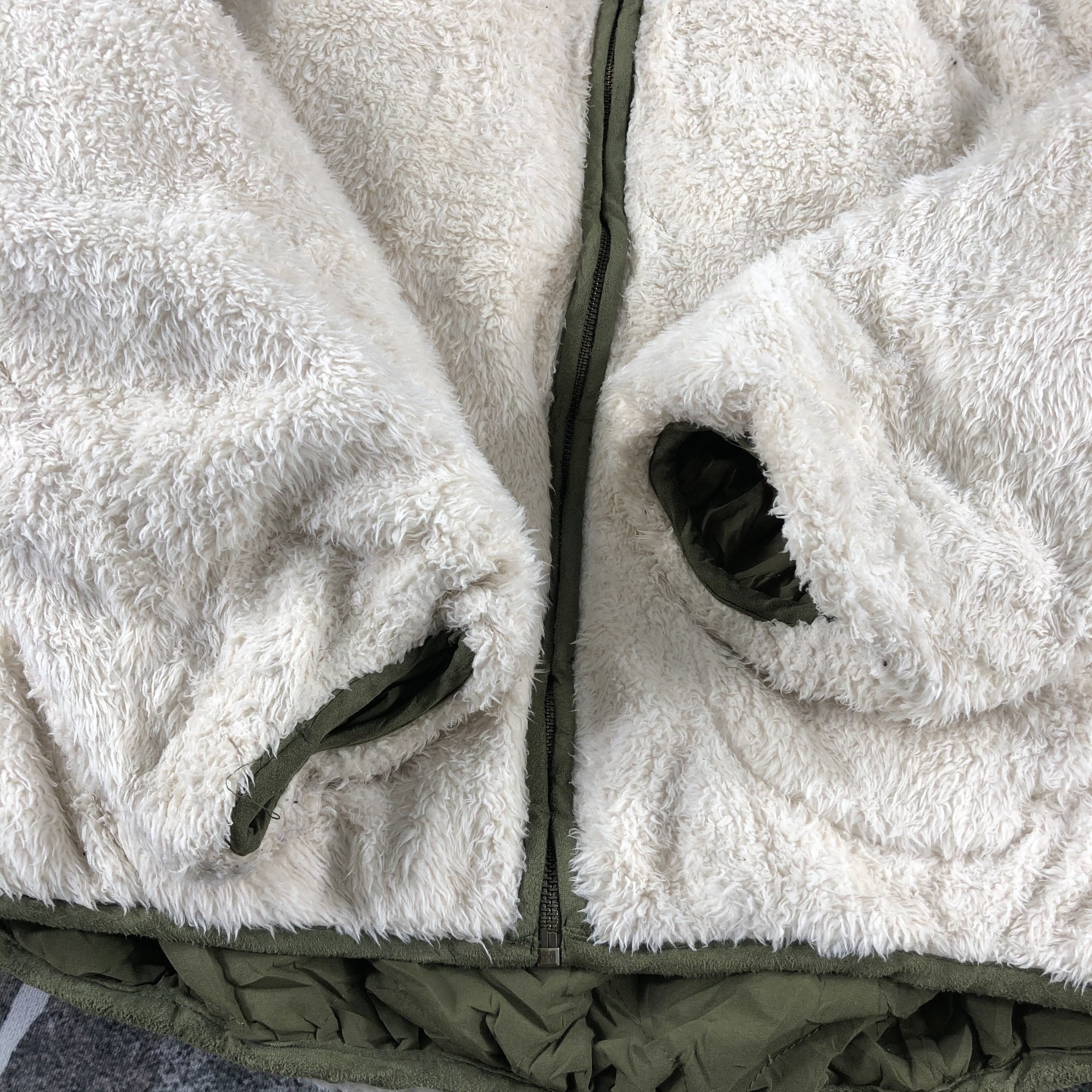 Japanese Brand Samansa Mos2 Faux Fur Fleece Jacket Size US M / EU 48-50 / 2 - 4 Thumbnail