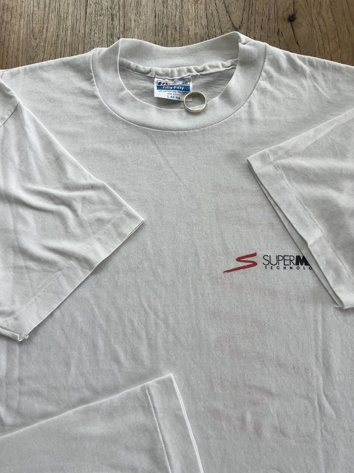 Apple × Mackintosh × Vintage Vintage S Sunper MAC technology by McIntosh Apple 80’s Tee’s Size US L / EU 52-54 / 3 - 7 Thumbnail