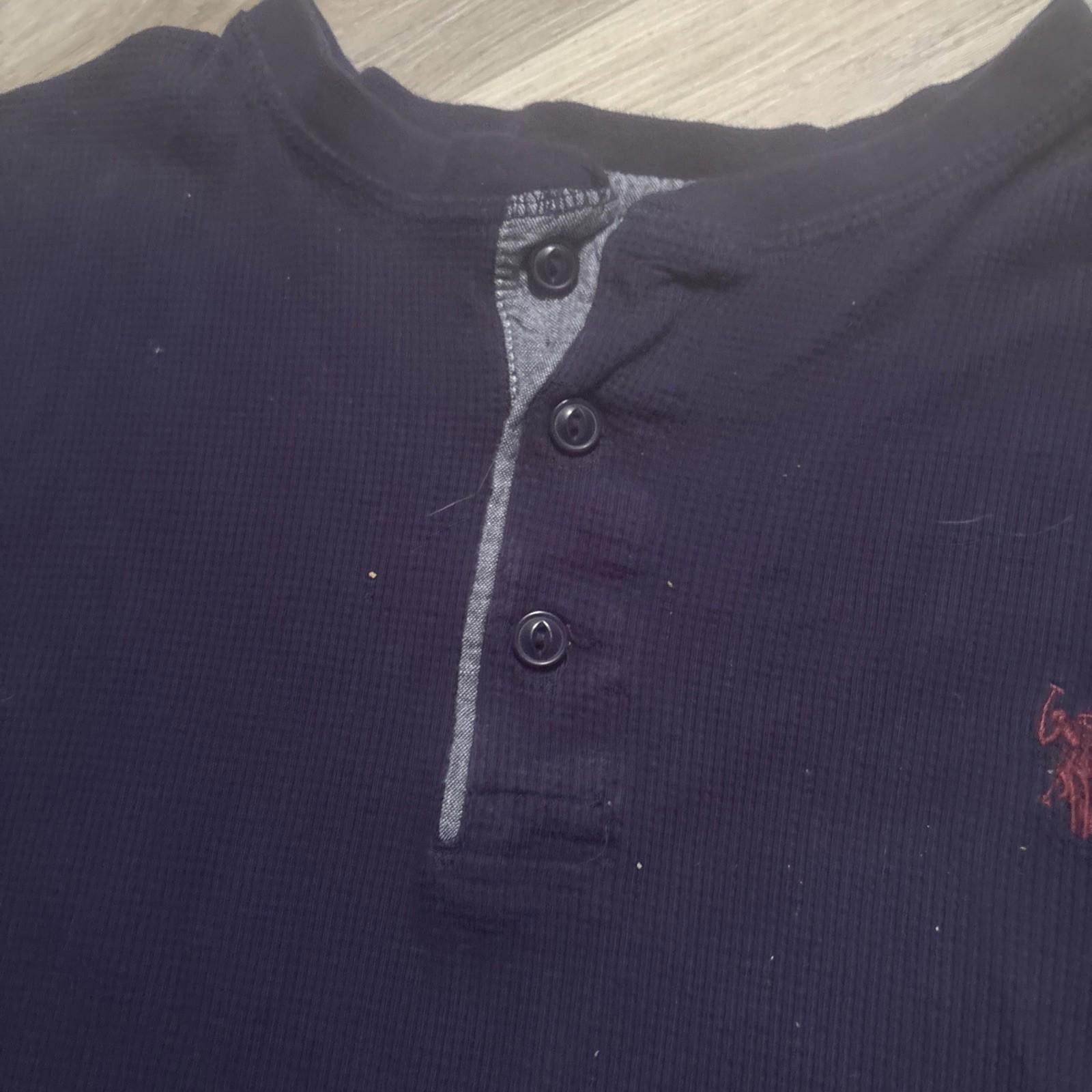 U.S. Polo Assn. U.S. Polo Assn. Men's Black Long Sleeve Thermal size XL Size US XL / EU 56 / 4 - 2 Thumbnail