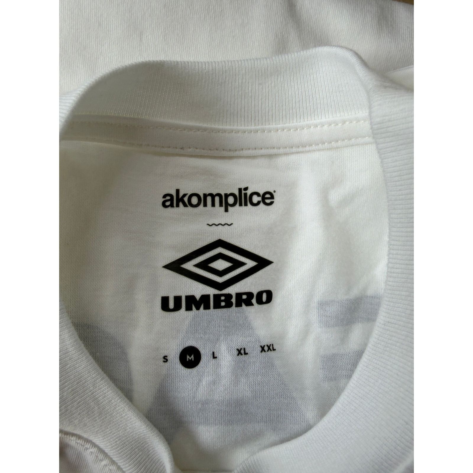 Umbro Akomplice x Umbro Peaceman Long Sleeve Tee White Size US M / EU 48-50 / 2 - 5 Thumbnail