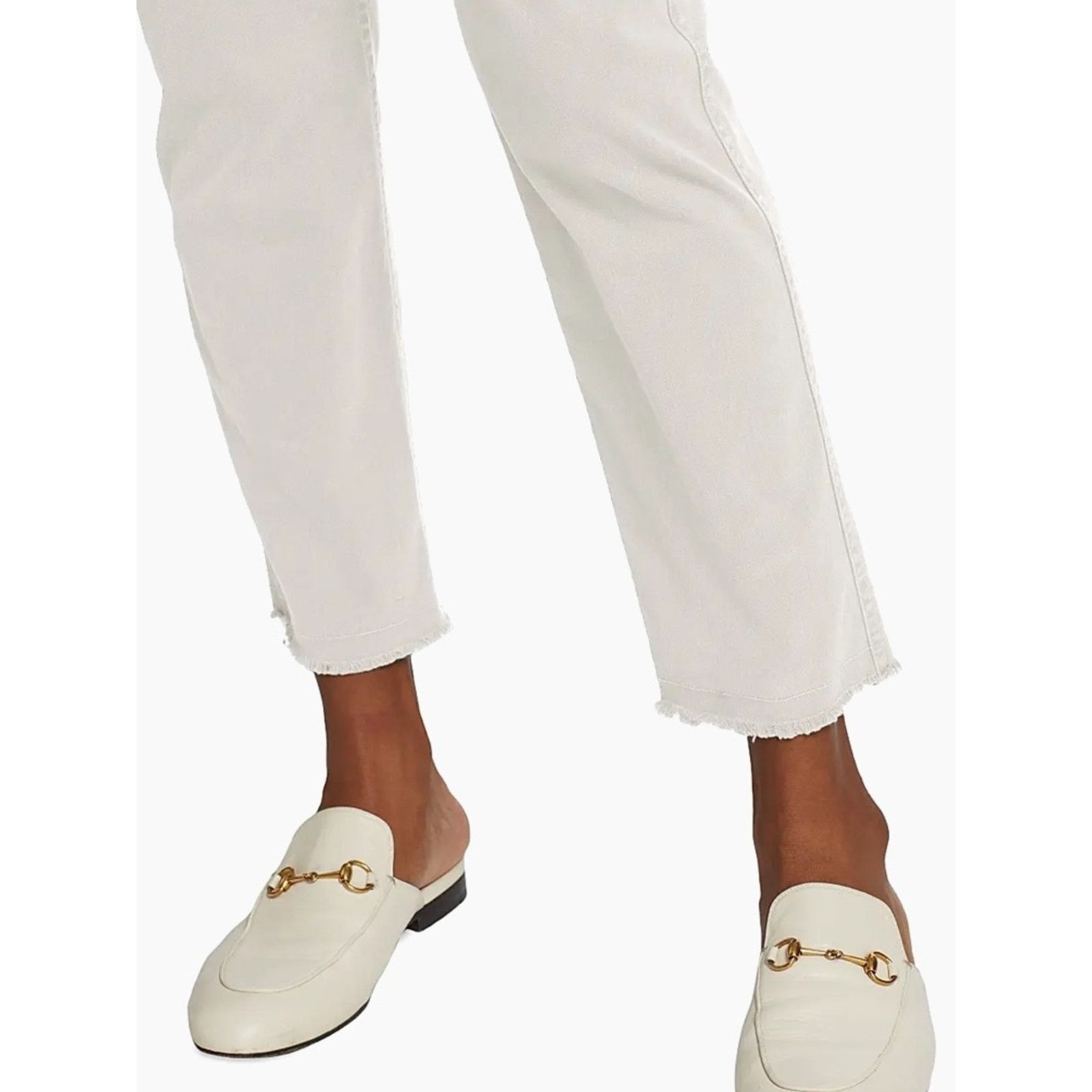 Nili Lotan NILI LOTAN $390 Jenna Corduroy Pant Winter White Womens 8 Size 30" / US 8 / IT 44 - 14 Thumbnail